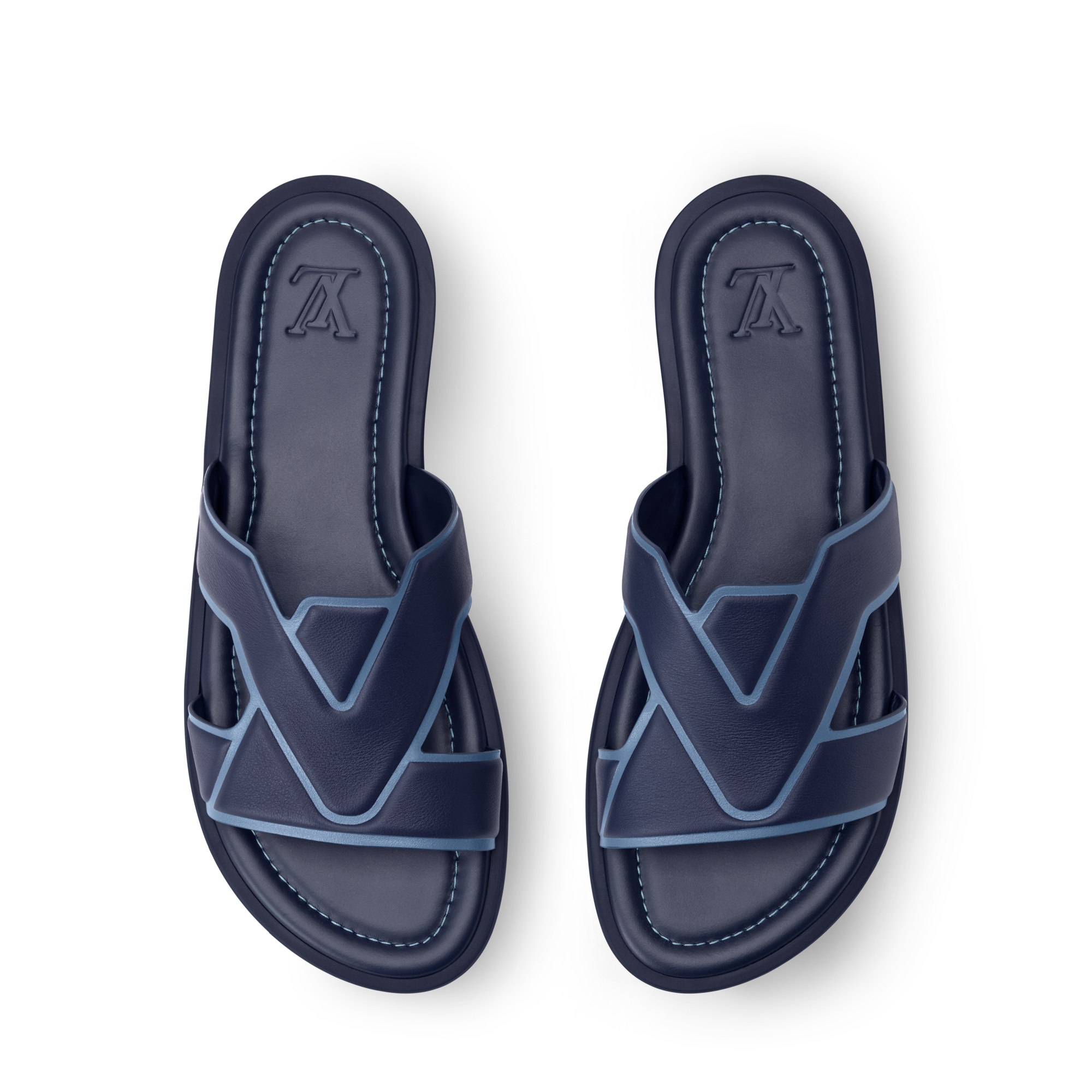 รองเท้าสวมเปิดส้นรุ่น LV Oasis  in ผู้ชาย