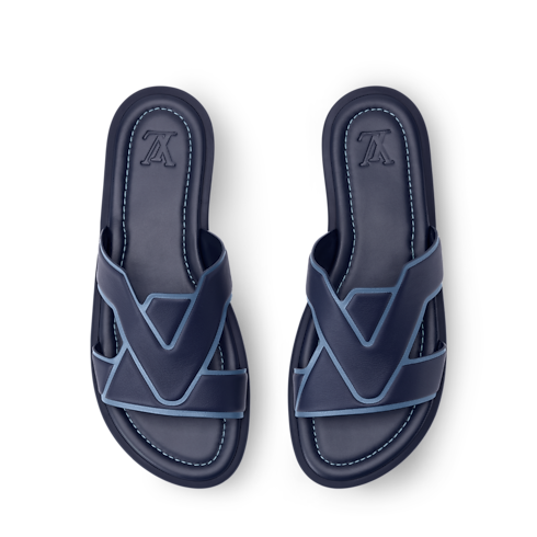 รองเท้าสวมเปิดส้นรุ่น LV Oasis in ผู้ชาย's รองเท้า รองเท้าแตะสำหรับผู้ชาย collections by Louis Vuitton (การย่อ/ขยายผลิตภัณฑ์)