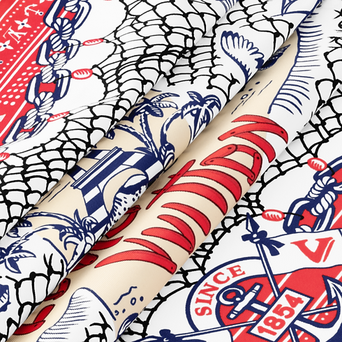 ผ้า Square รุ่น LV Ocean Treasure Map 70 . in ผู้หญิง's แอคเซสเซอรี่ ผ้าโพกหัวสำหรับผู้หญิง collections by Louis Vuitton (การย่อ/ขยายผลิตภัณฑ์)