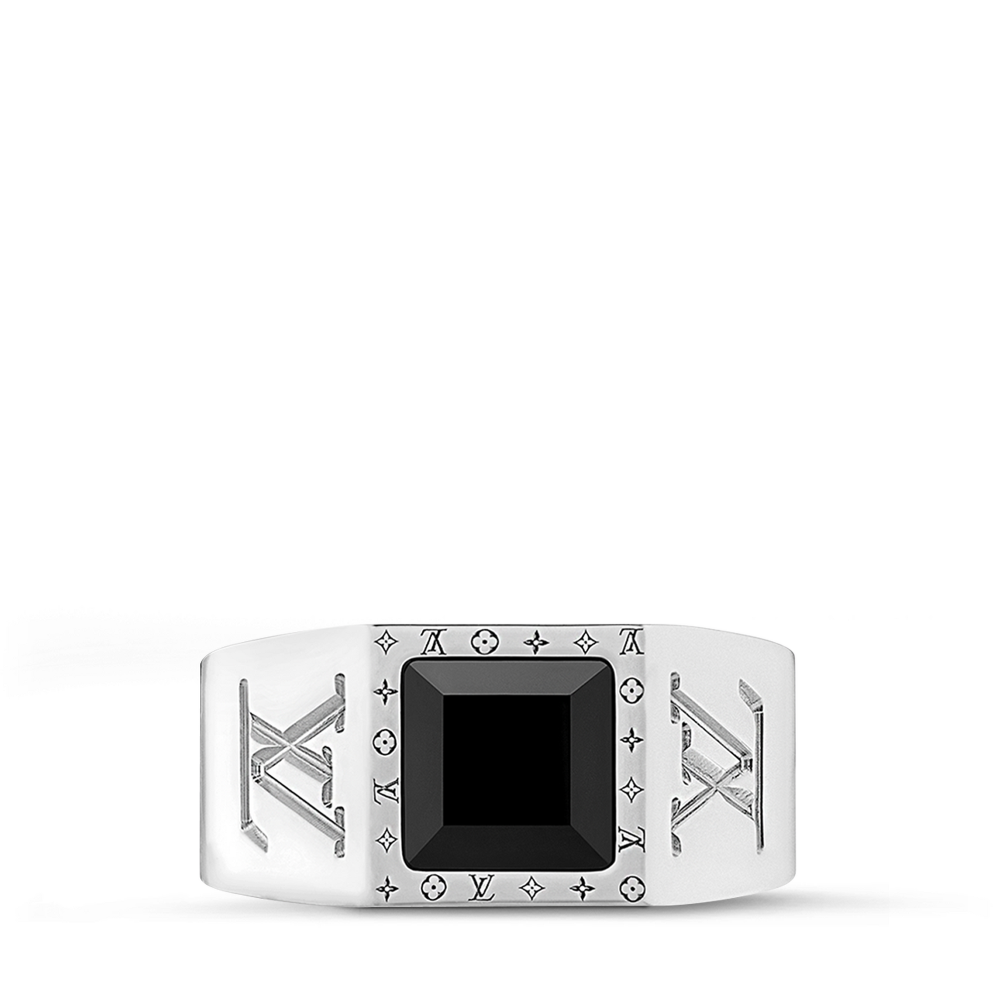 แหวนประทับตรา LV Onyx . in ผู้ชาย