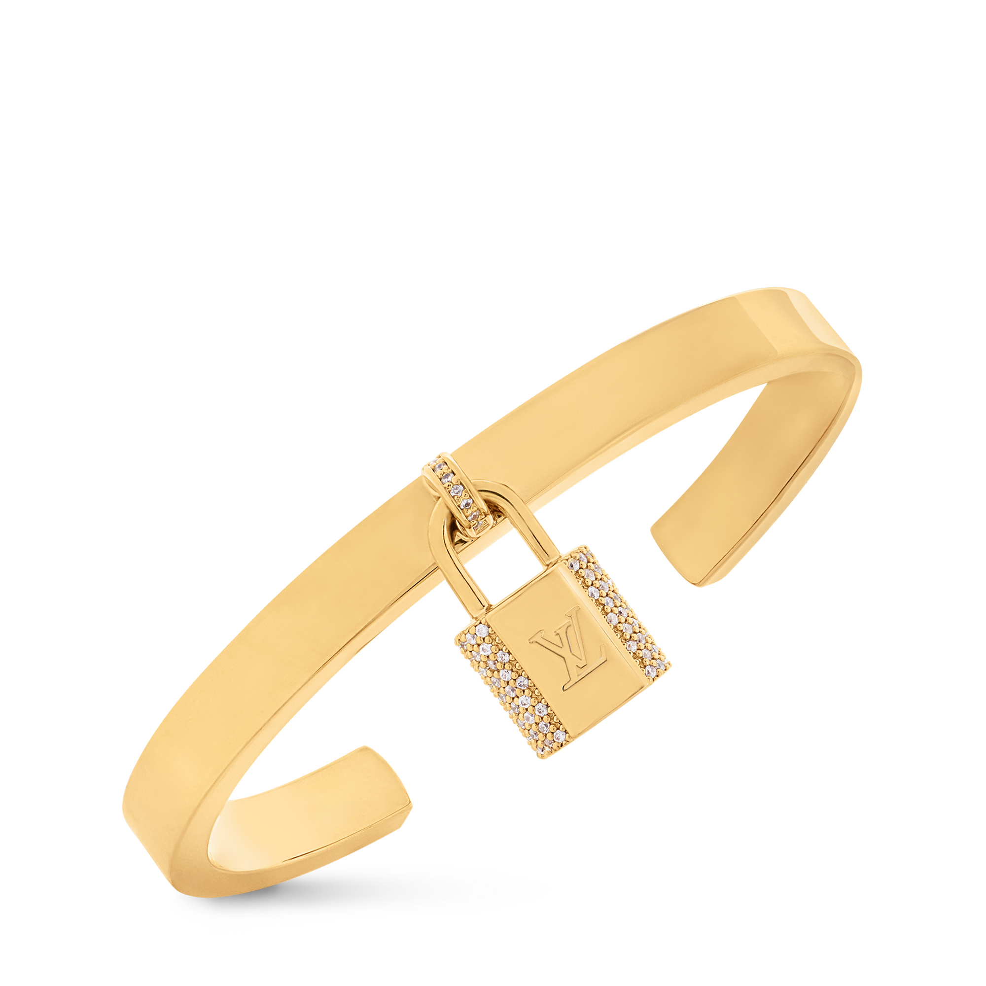 กำไลข้อมือ LV Padlock . in ผู้หญิง