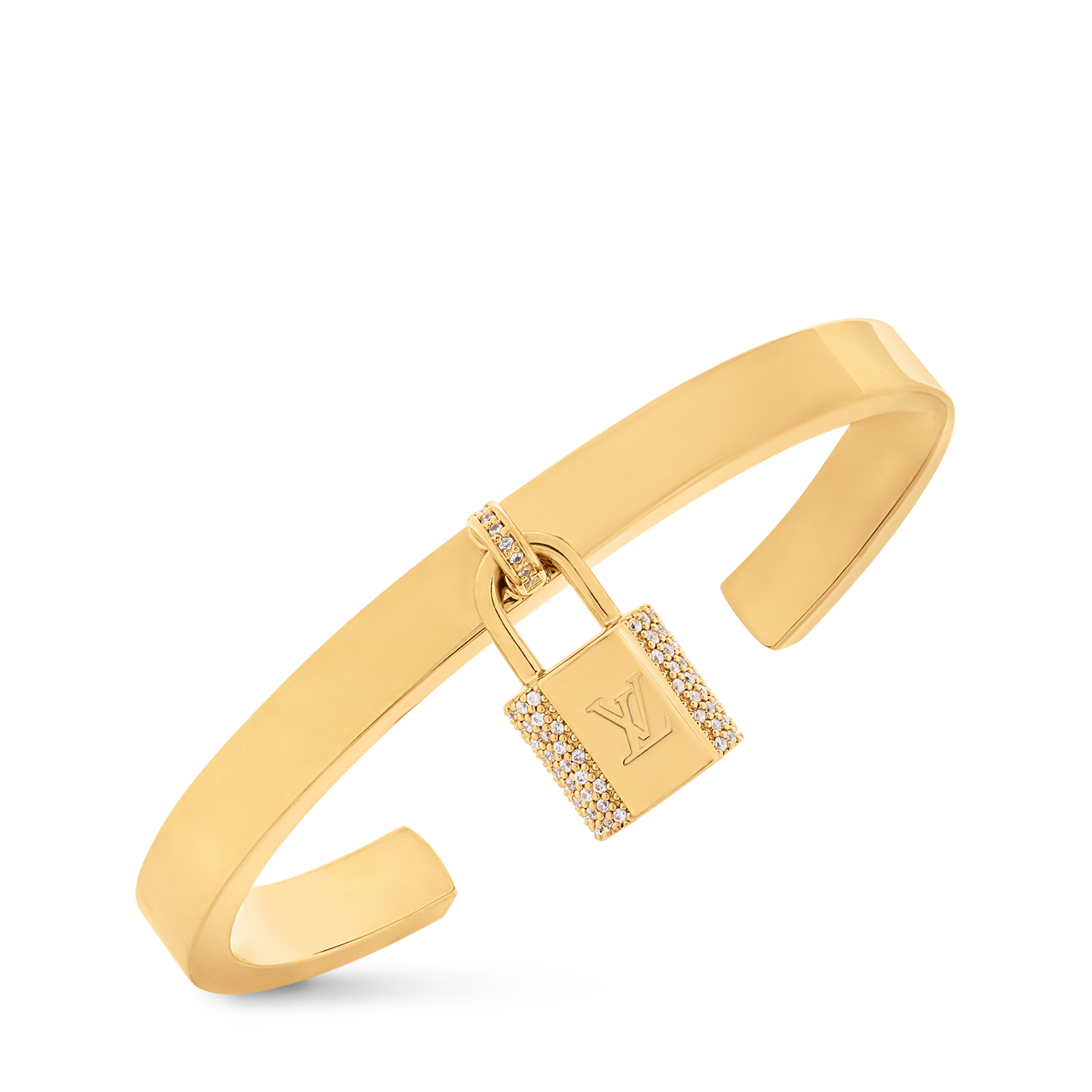 กำไลข้อมือ LV Padlock . in ผู้หญิง