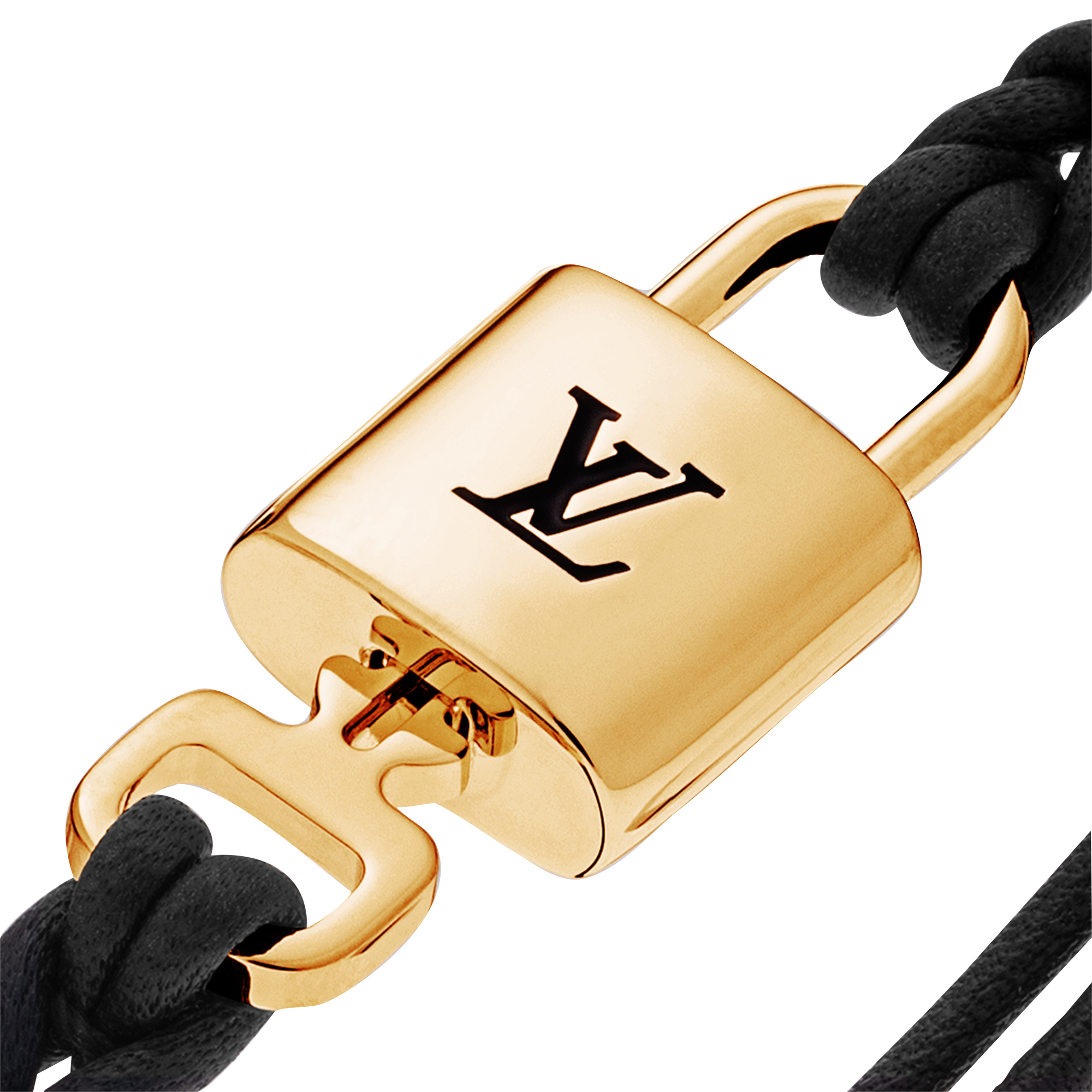 กำไลข้อมือ LV Padlock หนังประเภทอื่น in ผู้หญิง