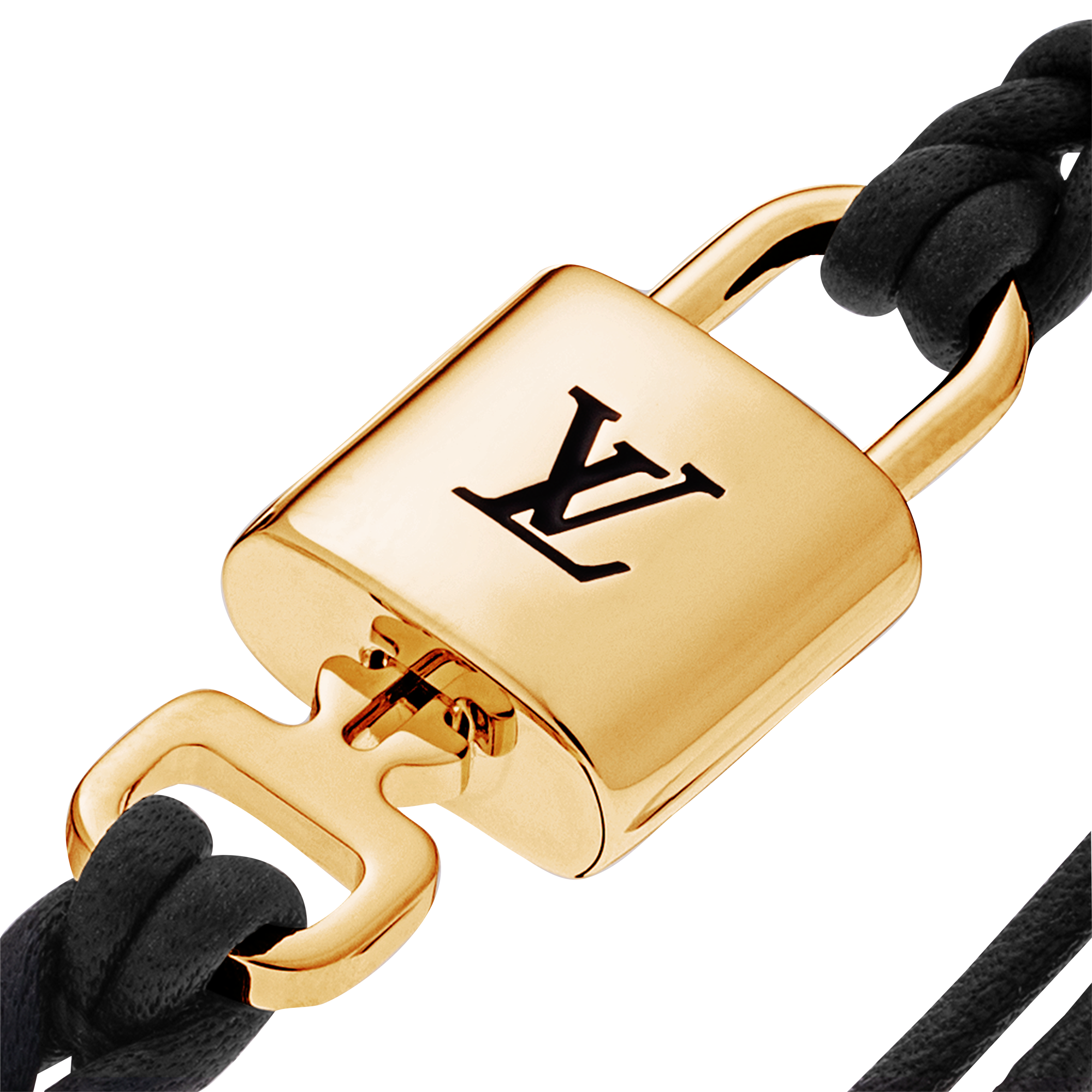 กำไลข้อมือ LV Padlock หนังประเภทอื่น in ผู้หญิง