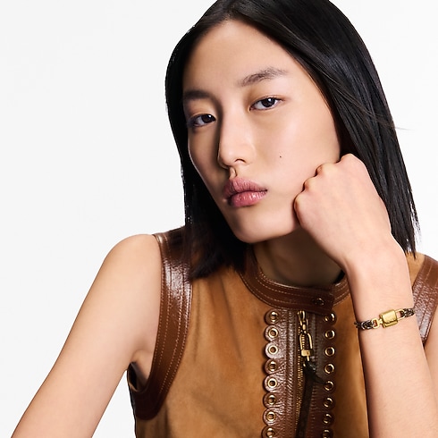 กำไลข้อมือ LV Padlock in ผู้หญิง's แฟชั่นจิวเวลรี่ เครื่องประดับสำหรับผู้หญิง collections by Louis Vuitton (การย่อ/ขยายผลิตภัณฑ์)