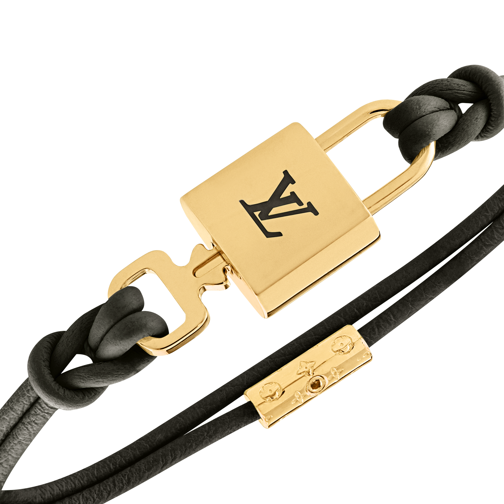 กำไลข้อมือ LV Padlock หนังประเภทอื่น in ผู้หญิง