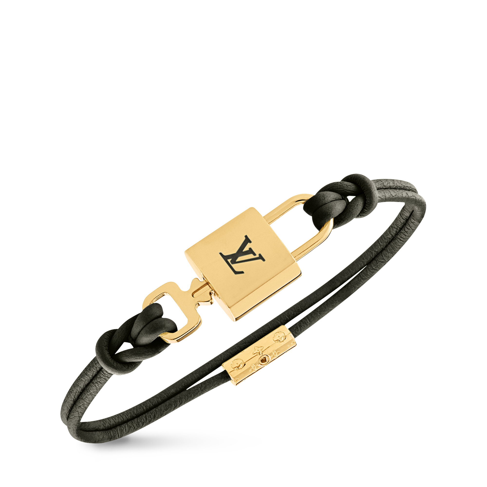 กำไลข้อมือ LV Padlock หนังประเภทอื่น in ผู้หญิง