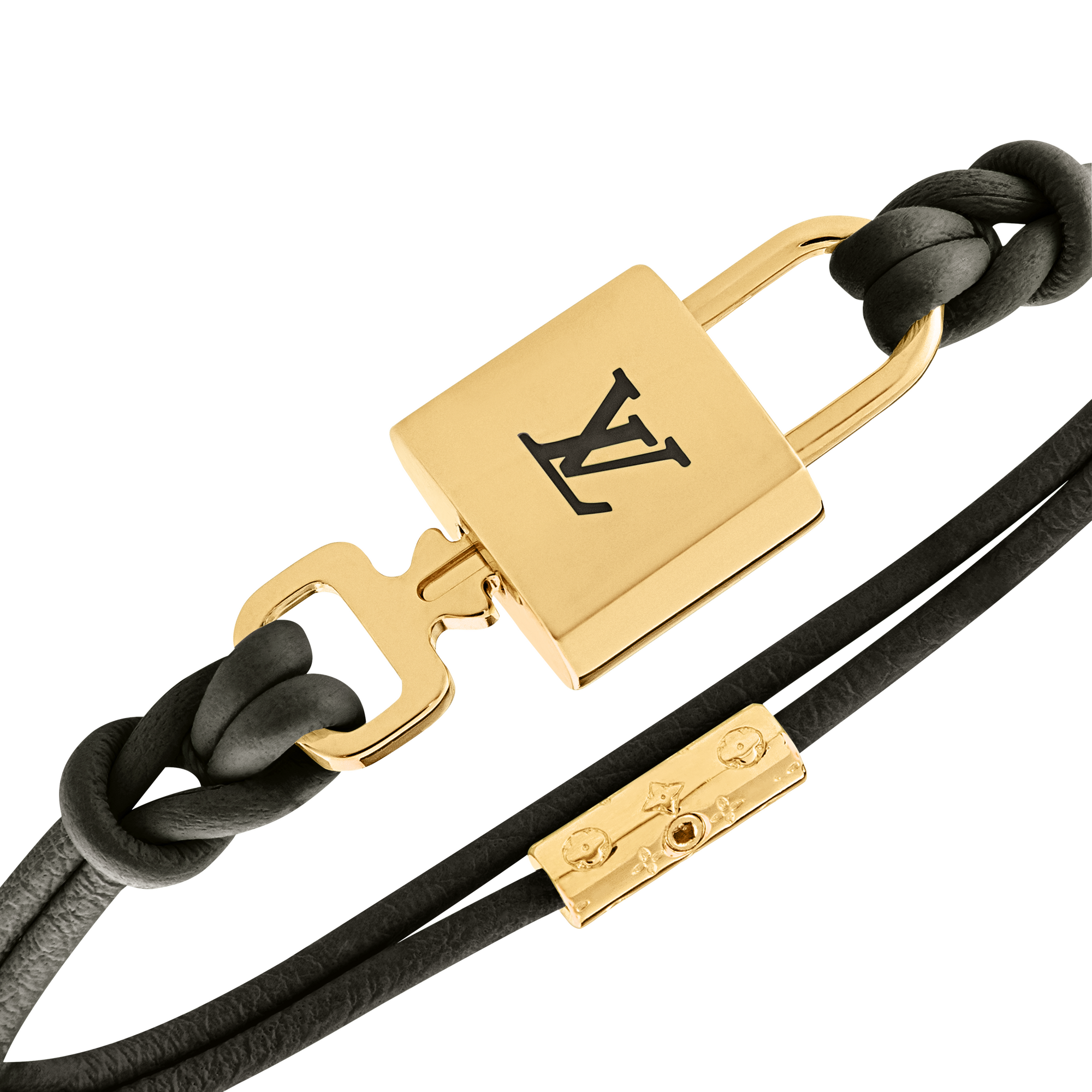 กำไลข้อมือ LV Padlock หนังประเภทอื่น in ผู้หญิง