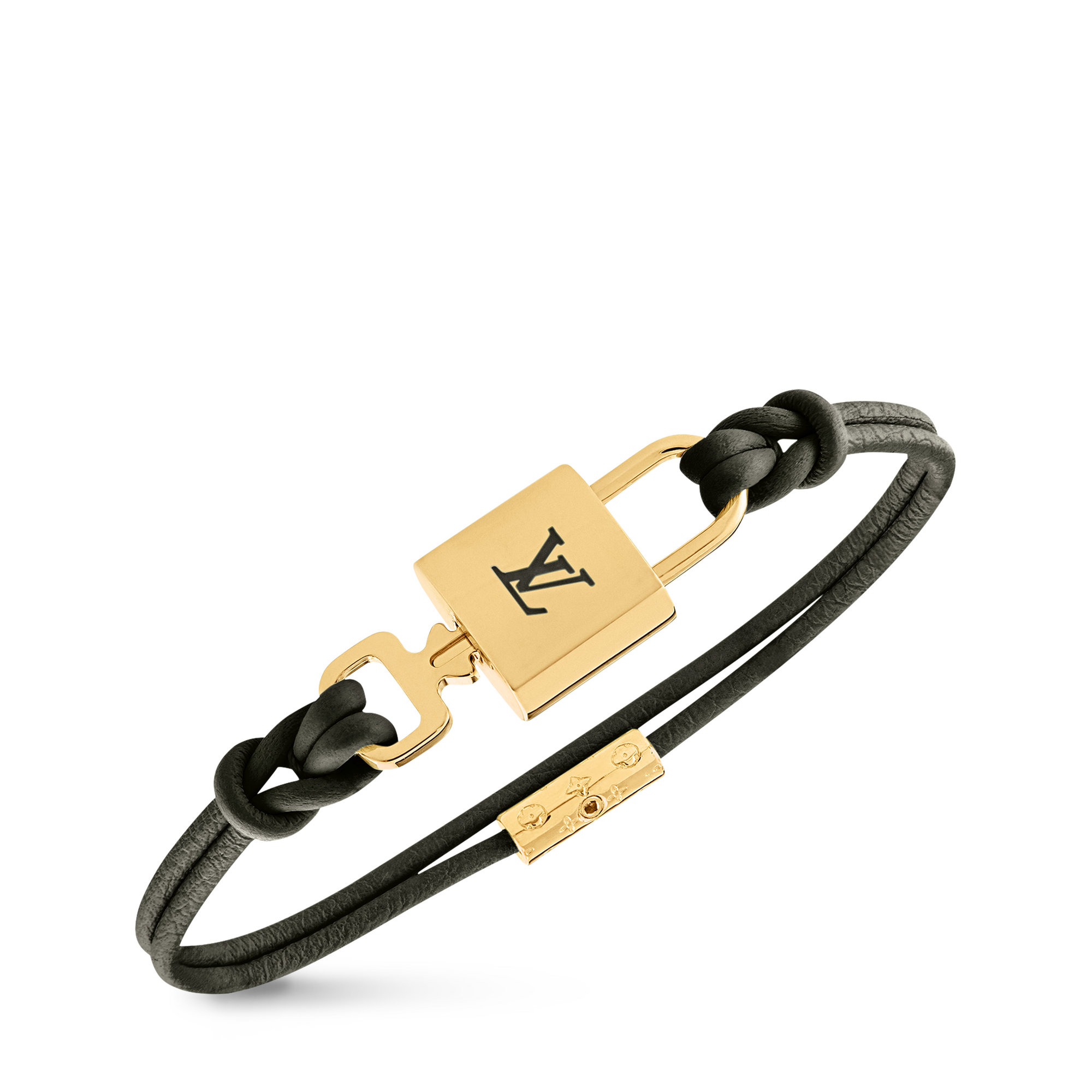 กำไลข้อมือ LV Padlock หนังประเภทอื่น in ผู้หญิง