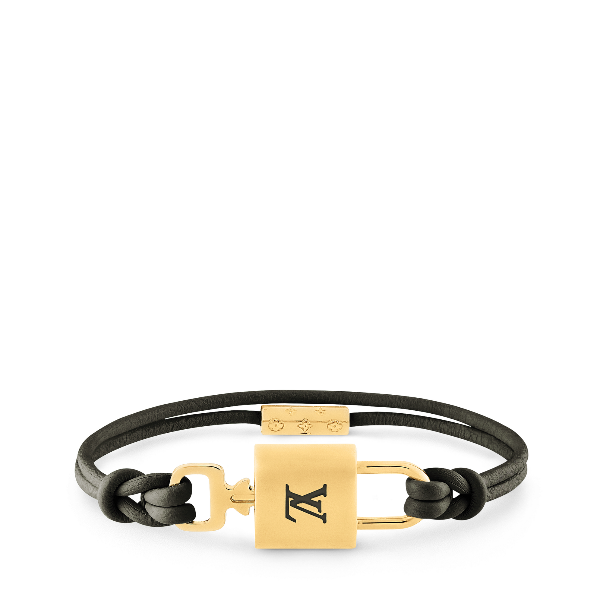 กำไลข้อมือ LV Padlock หนังประเภทอื่น in ผู้หญิง