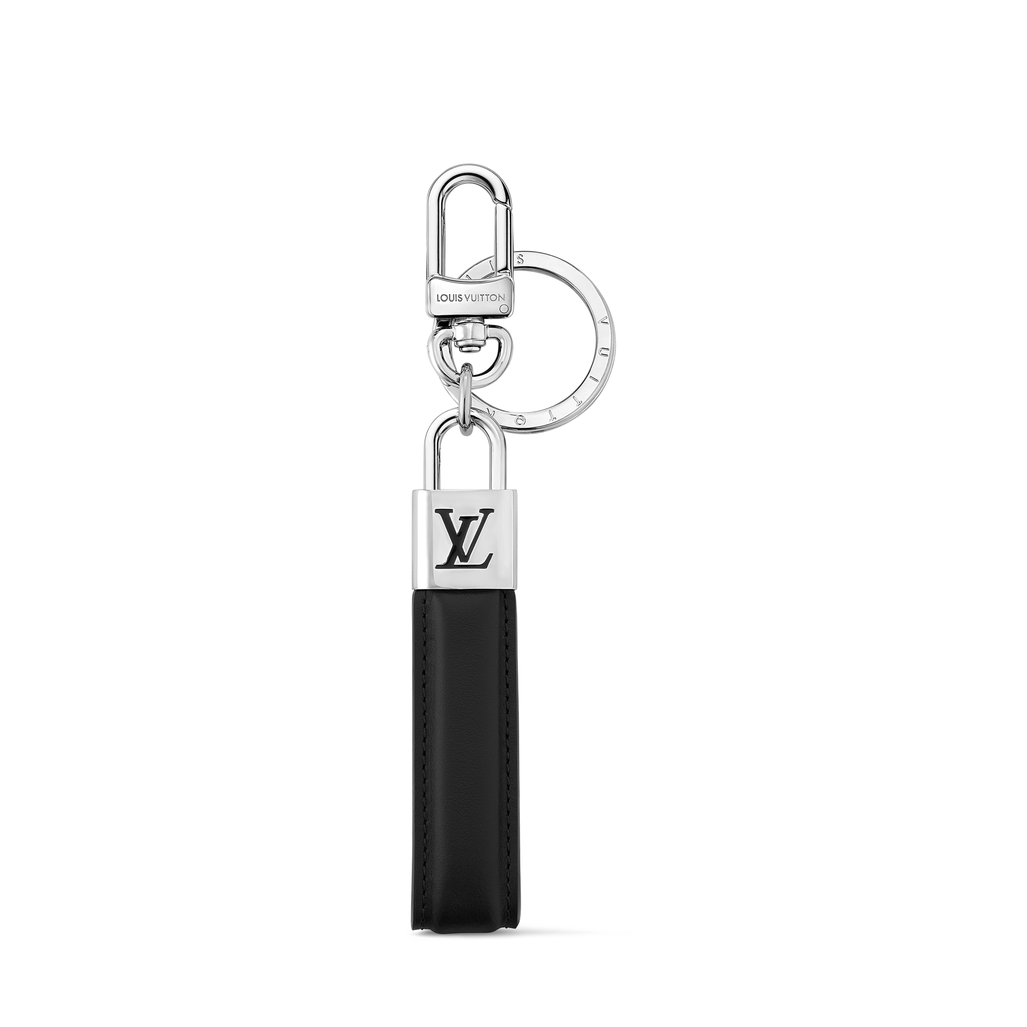 พวงกุญแจรุ่น LV Padlock Dragonne . in ผู้ชาย