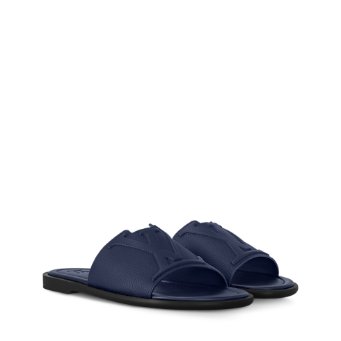 รองเท้าสวมเปิดส้นแบนรุ่น LV Portofino in ผู้ชาย's รองเท้า รองเท้าแตะสำหรับผู้ชาย collections by Louis Vuitton (การย่อ/ขยายผลิตภัณฑ์)