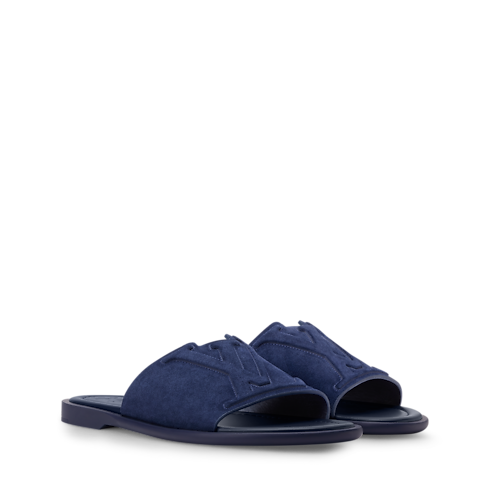 รองเท้าสวมเปิดส้นรุ่น LV Portofino in ผู้ชาย's รองเท้า รองเท้าแตะสำหรับผู้ชาย collections by Louis Vuitton (การย่อ/ขยายผลิตภัณฑ์)