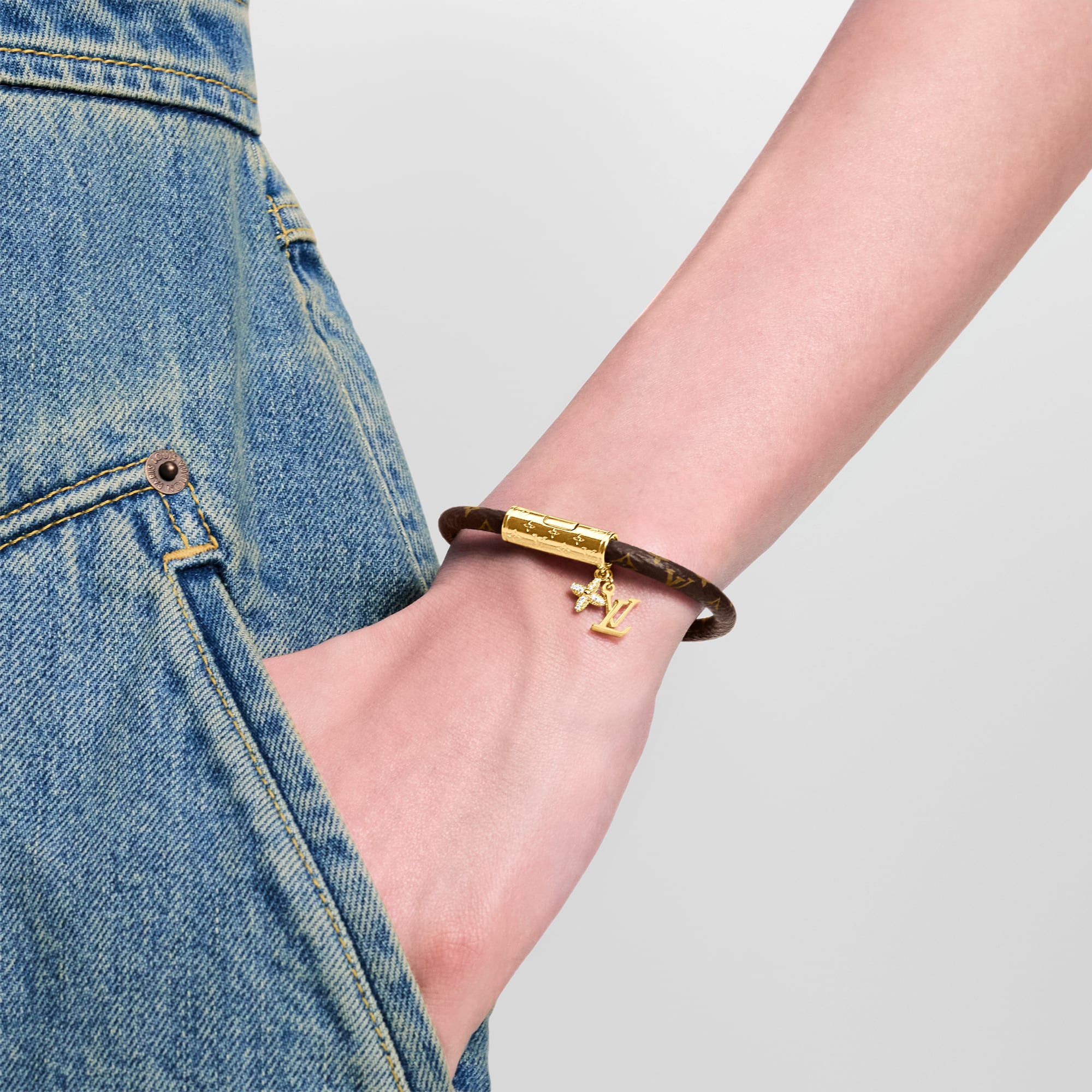 กำไลข้อมือ LV Push Monogram in ผู้หญิง