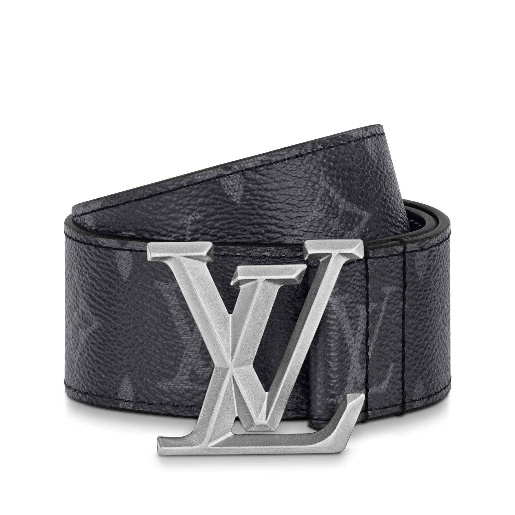 เข็มขัดรุ่น LV Pyramide ขนาด 40 มม. Monogram Eclipse in ผู้ชาย