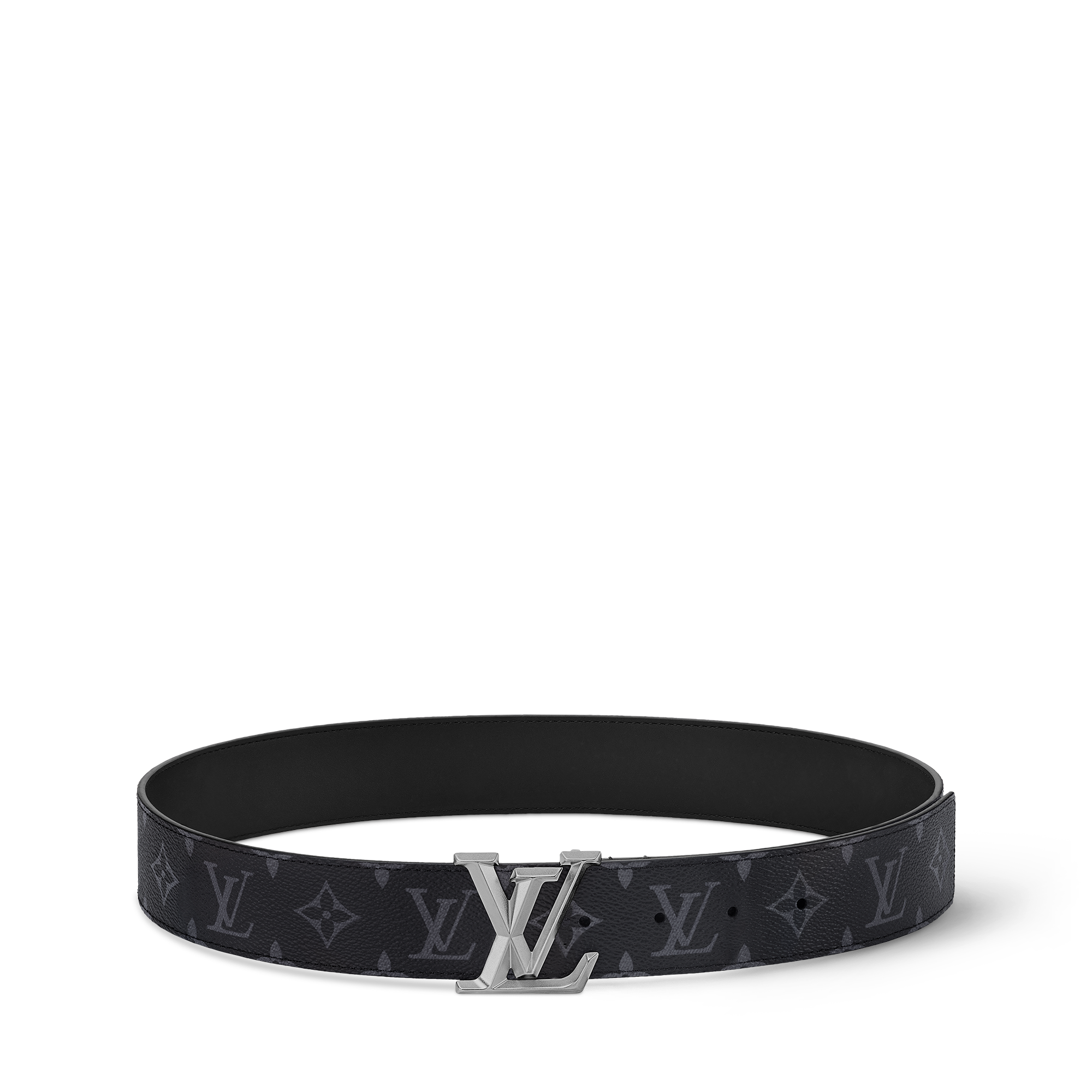 เข็มขัดรุ่น LV Pyramide ขนาด 40 มม. Monogram Eclipse in ผู้ชาย