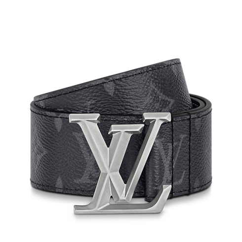 เข็มขัดรุ่น LV Pyramide ขนาด 40 มม. Monogram Eclipse in ผู้ชาย's แอคเซสเซอรี่ ผลิตภัณฑ์ใหม่ประจำฤดูกาล collections by Louis Vuitton (การย่อ/ขยายผลิตภัณฑ์)