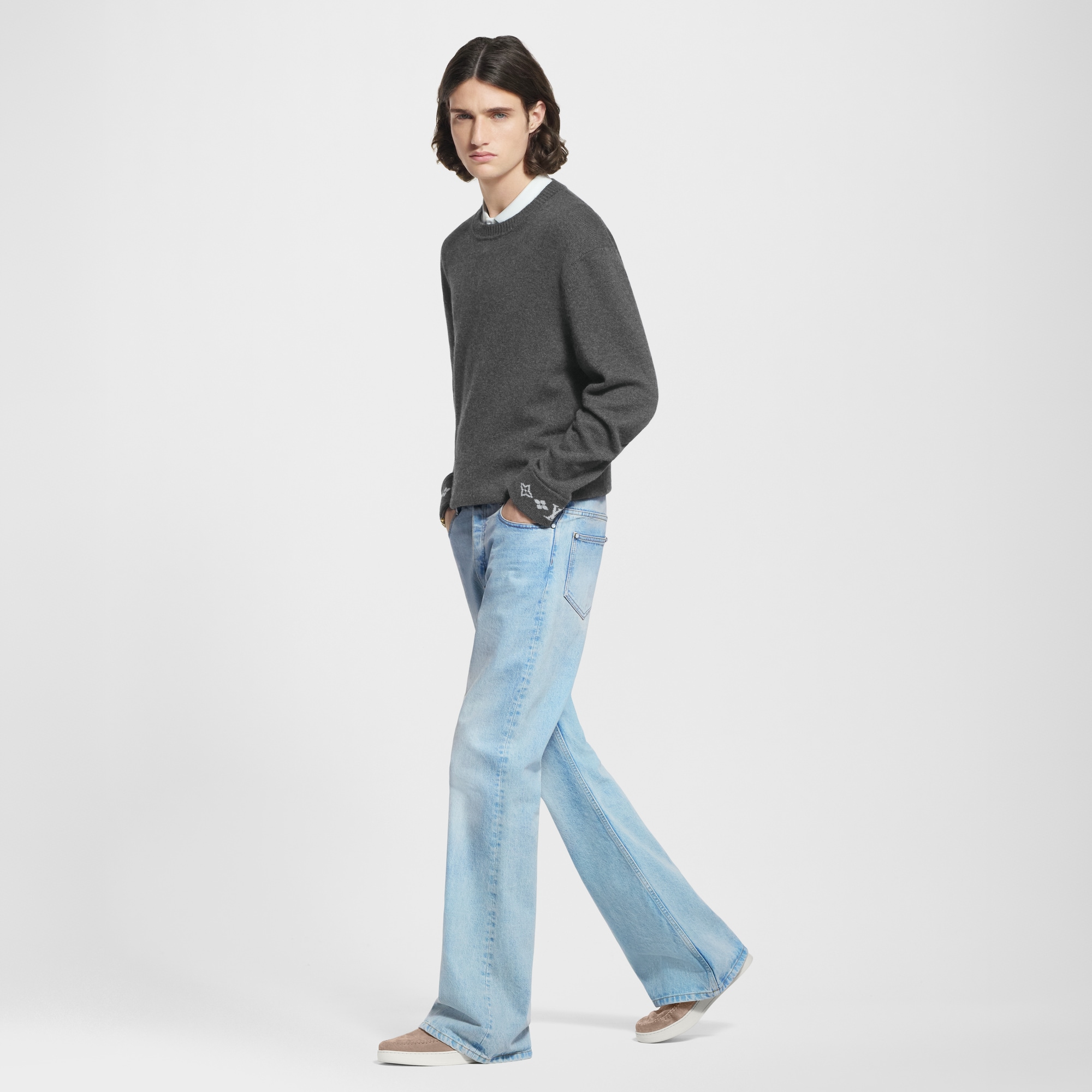 รองเท้าโลฟเฟอร์รุ่น LV Resort  in ผู้ชาย