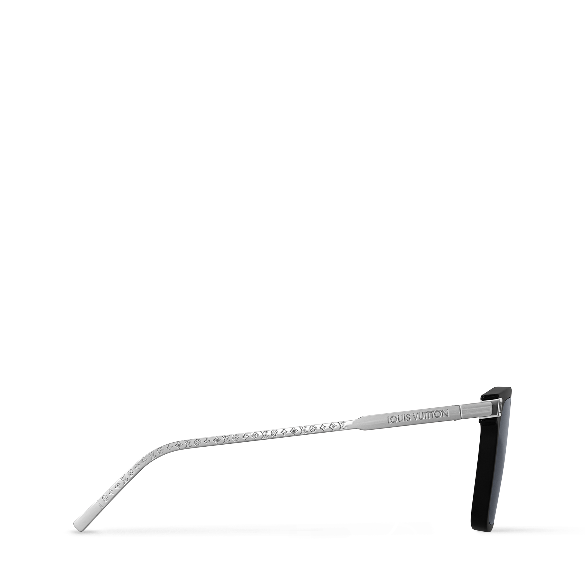 แว่นตากันแดดทรงสี่เหลี่ยมรุ่น LV Rise . in ผู้ชาย