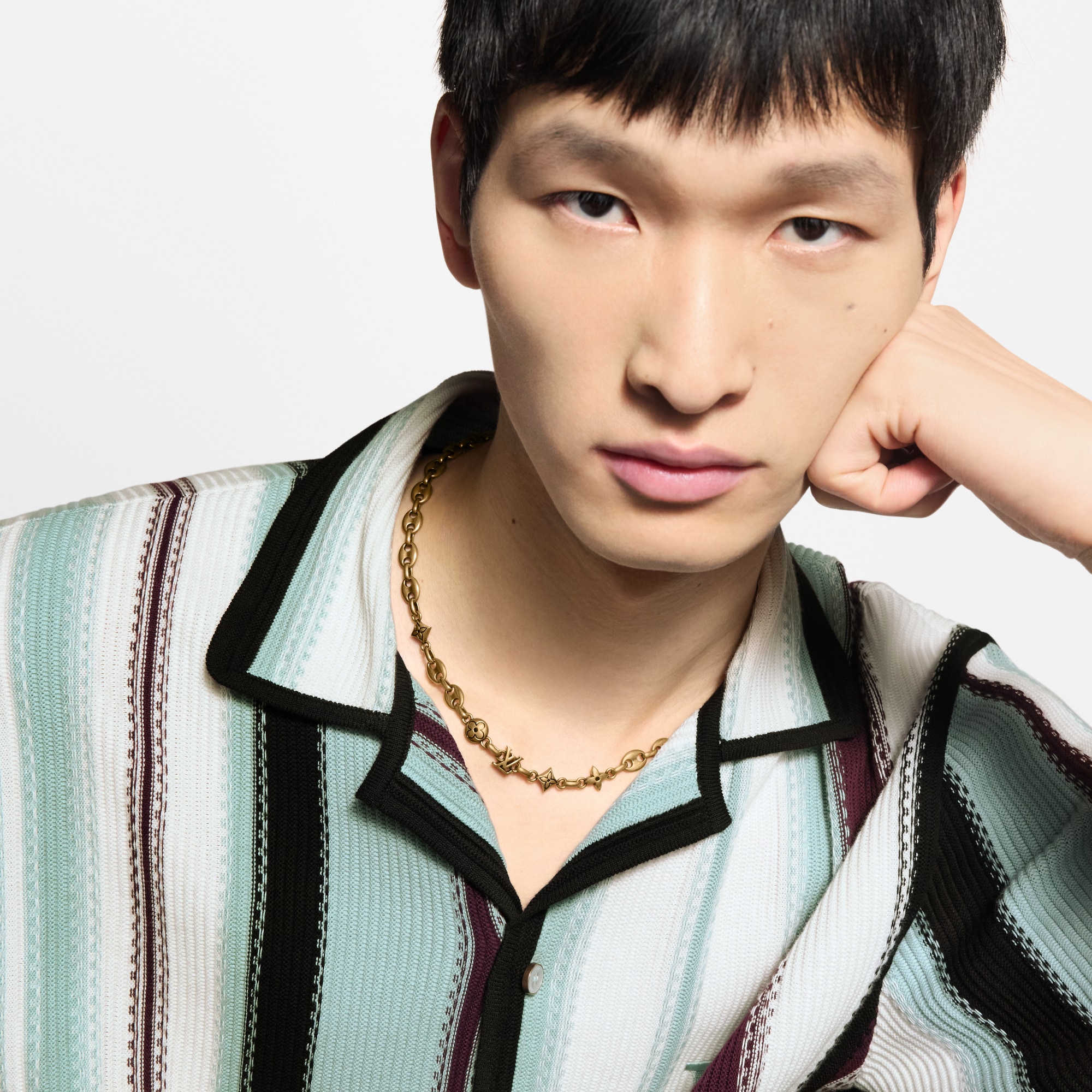 สร้อยคอ LV Sailor . in ผู้ชาย