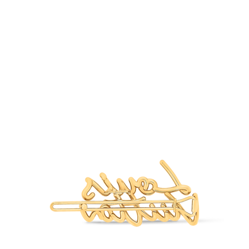 เครื่องประดับผมรุ่น LV Script . in ผู้หญิง's แอคเซสเซอรี่ เครื่องประดับผมสำหรับผู้หญิง collections by Louis Vuitton (การย่อ/ขยายผลิตภัณฑ์)