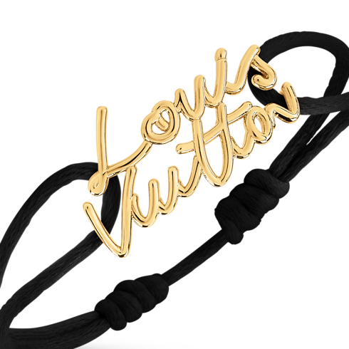 สร้อยข้อมือ LV Script in ผู้หญิง's แฟชั่นจิวเวลรี่ สร้อยข้อมือและกำไลข้อมือสำหรับผู้หญิง collections by Louis Vuitton (การย่อ/ขยายผลิตภัณฑ์)