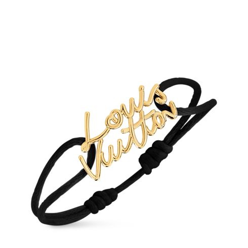สร้อยข้อมือ LV Script in ผู้หญิง's แฟชั่นจิวเวลรี่ สร้อยข้อมือและกำไลข้อมือสำหรับผู้หญิง collections by Louis Vuitton (การย่อ/ขยายผลิตภัณฑ์)