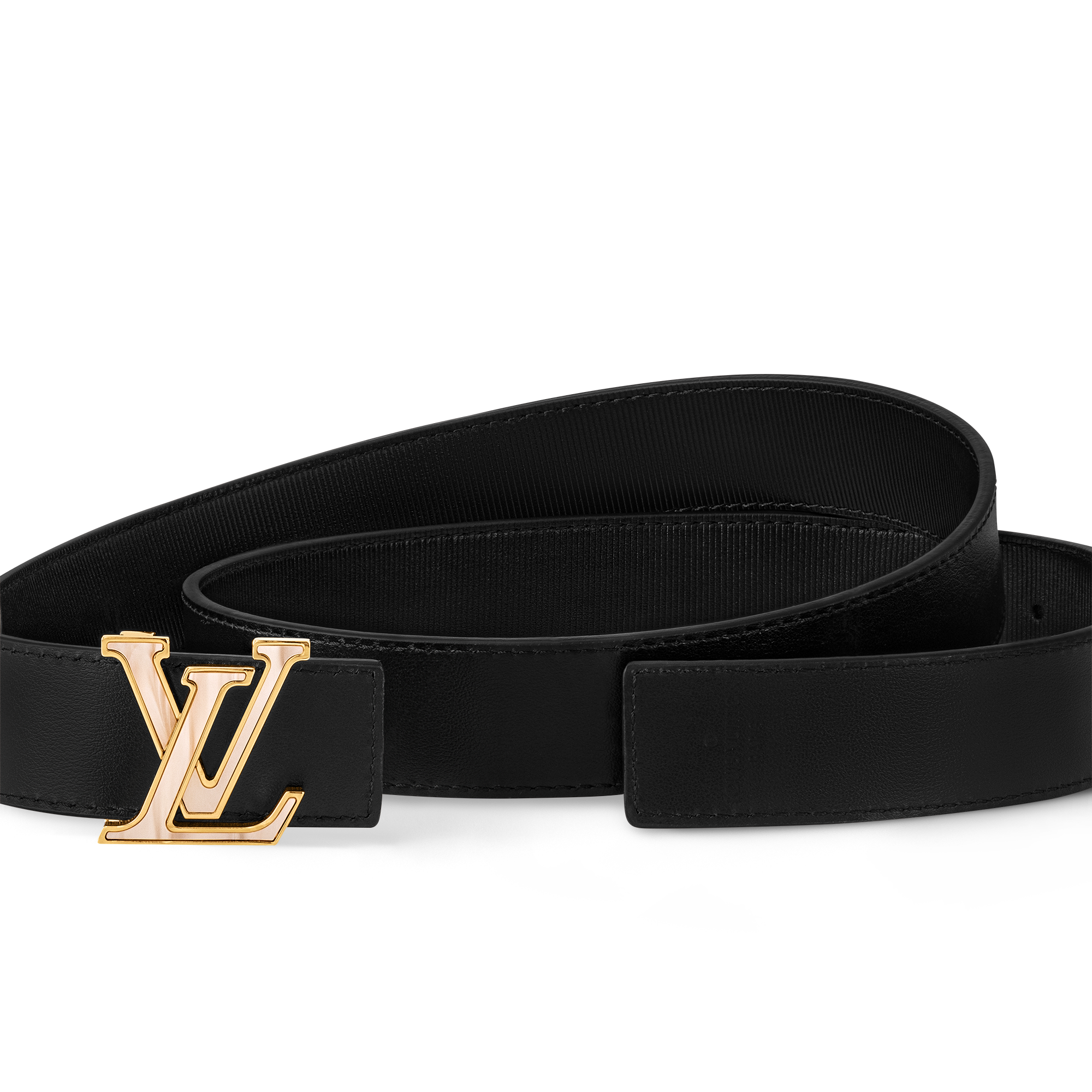 เข็มขัดรุ่น LV Seaside ขนาด 30 มม. ใส่ได้ทั้งสองด้าน Monogram in ผู้หญิง