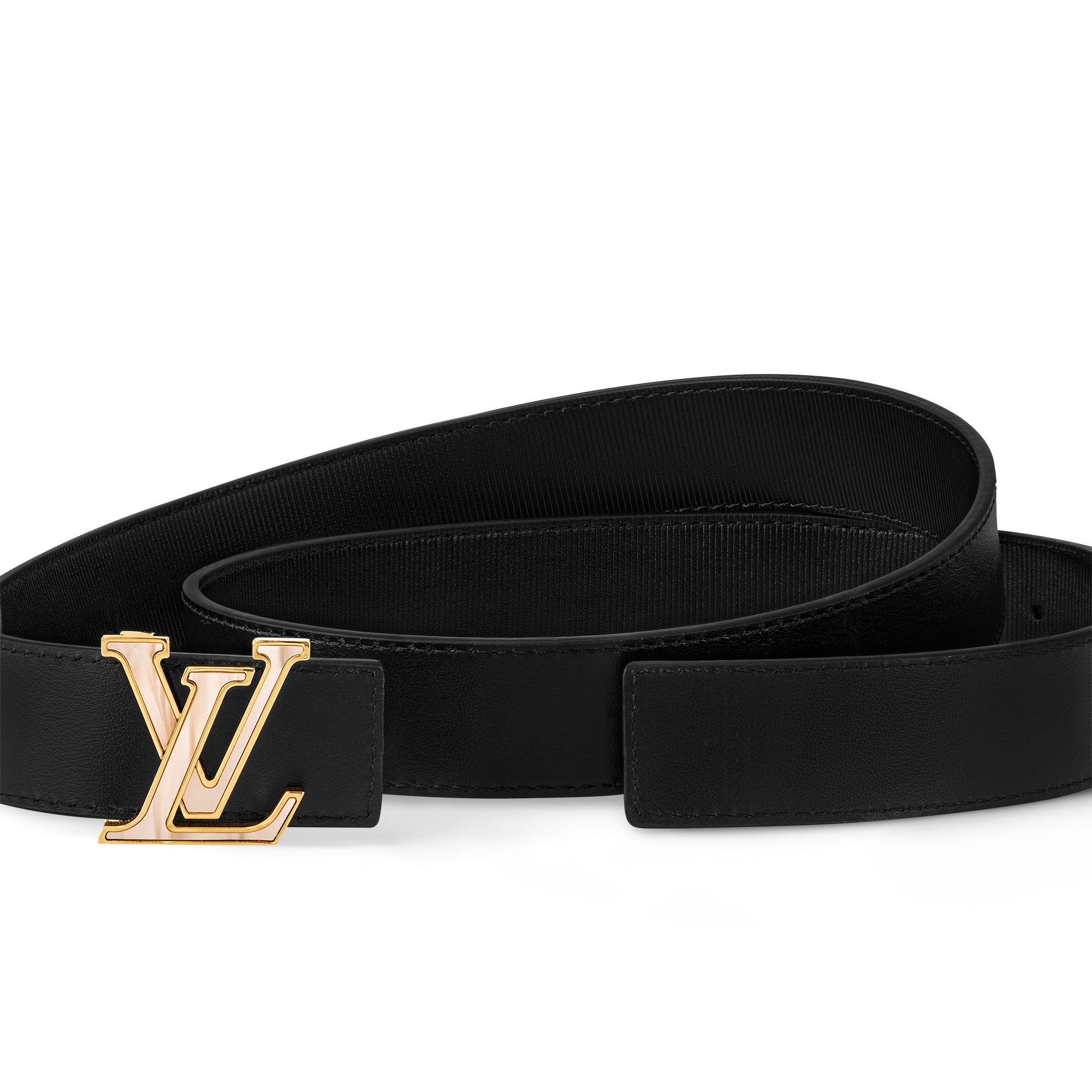 เข็มขัดรุ่น LV Seaside ขนาด 30 มม. ใส่ได้ทั้งสองด้าน Monogram in ผู้หญิง