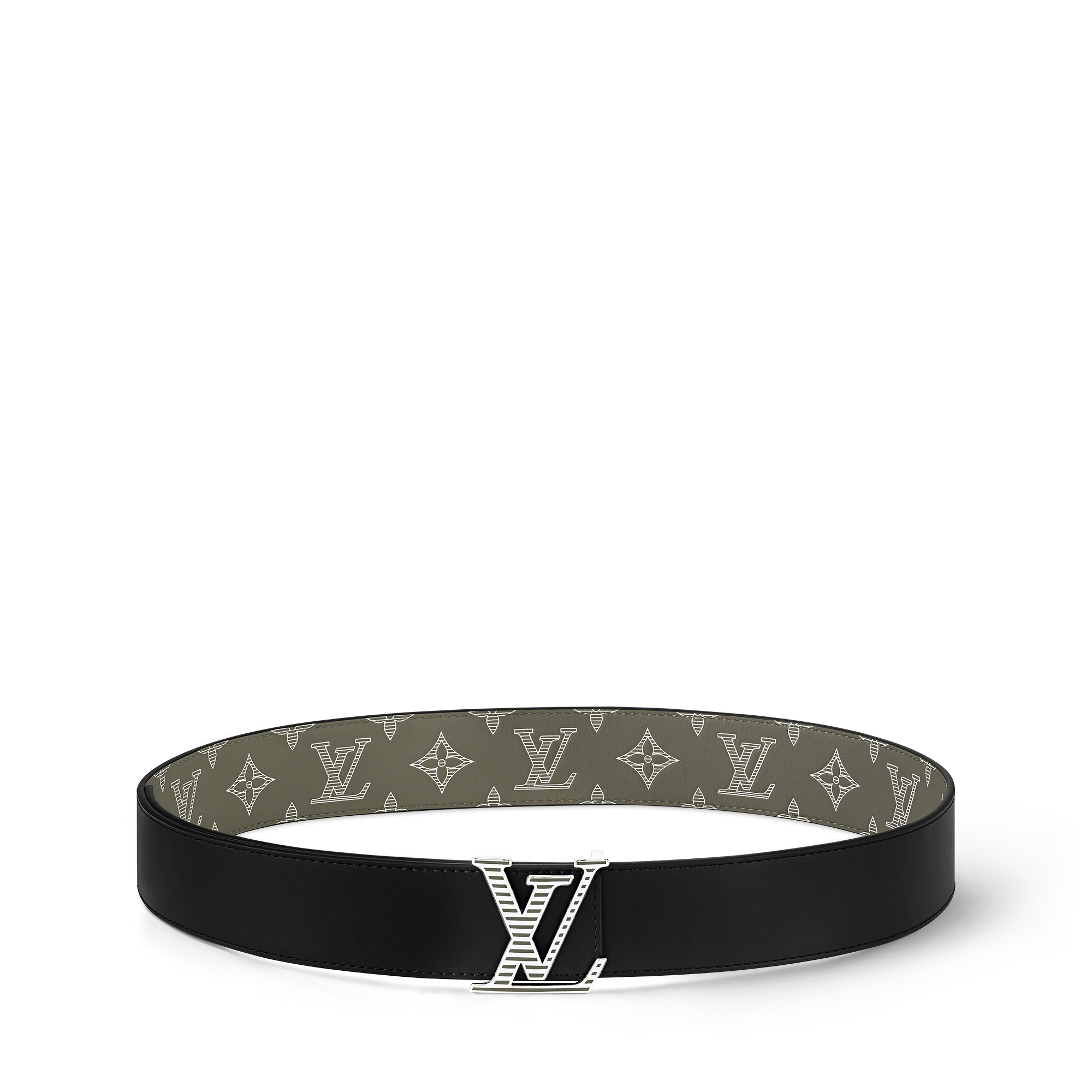 เข็มขัดรุ่น LV Shadow ขนาด 40 มม. ใส่ได้ทั้งสองด้าน Monogram Shadow in ผู้ชาย
