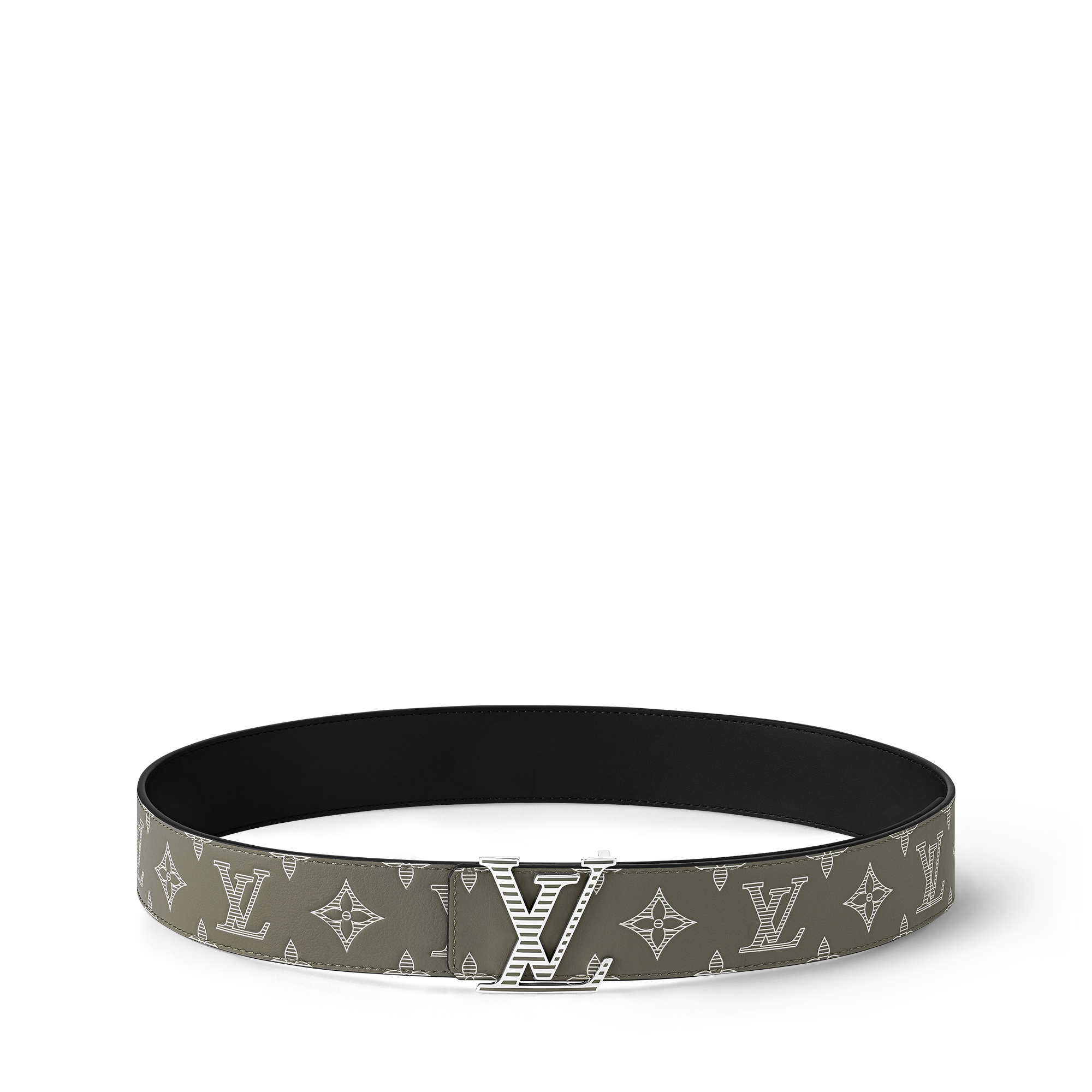 เข็มขัดรุ่น LV Shadow ขนาด 40 มม. ใส่ได้ทั้งสองด้าน Monogram Shadow in ผู้ชาย
