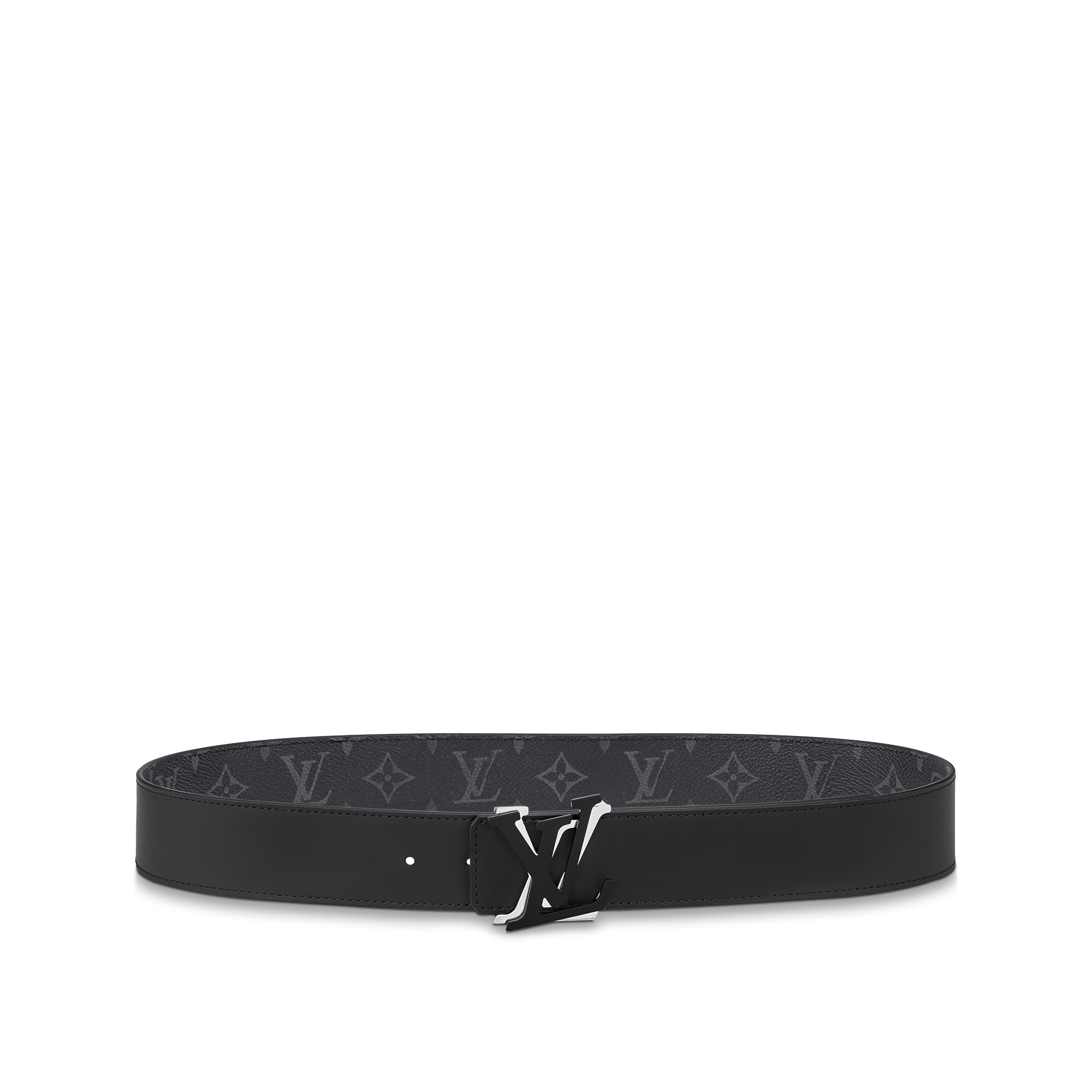 เข็มขัดรุ่น LV Shake ขนาด 40 มม. ใส่ได้ทั้งสองด้าน Monogram Eclipse in ผู้ชาย