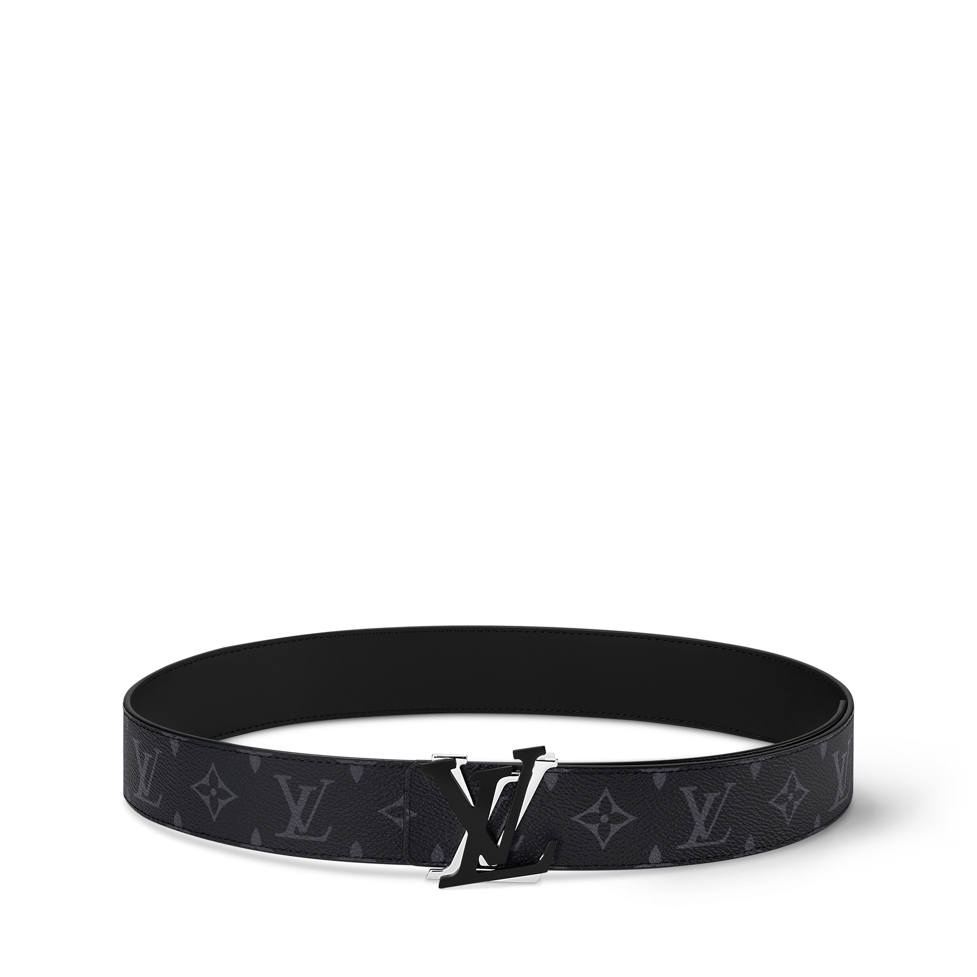 เข็มขัดรุ่น LV Shake ขนาด 40 มม. ใส่ได้ทั้งสองด้าน Monogram Eclipse in ผู้ชาย