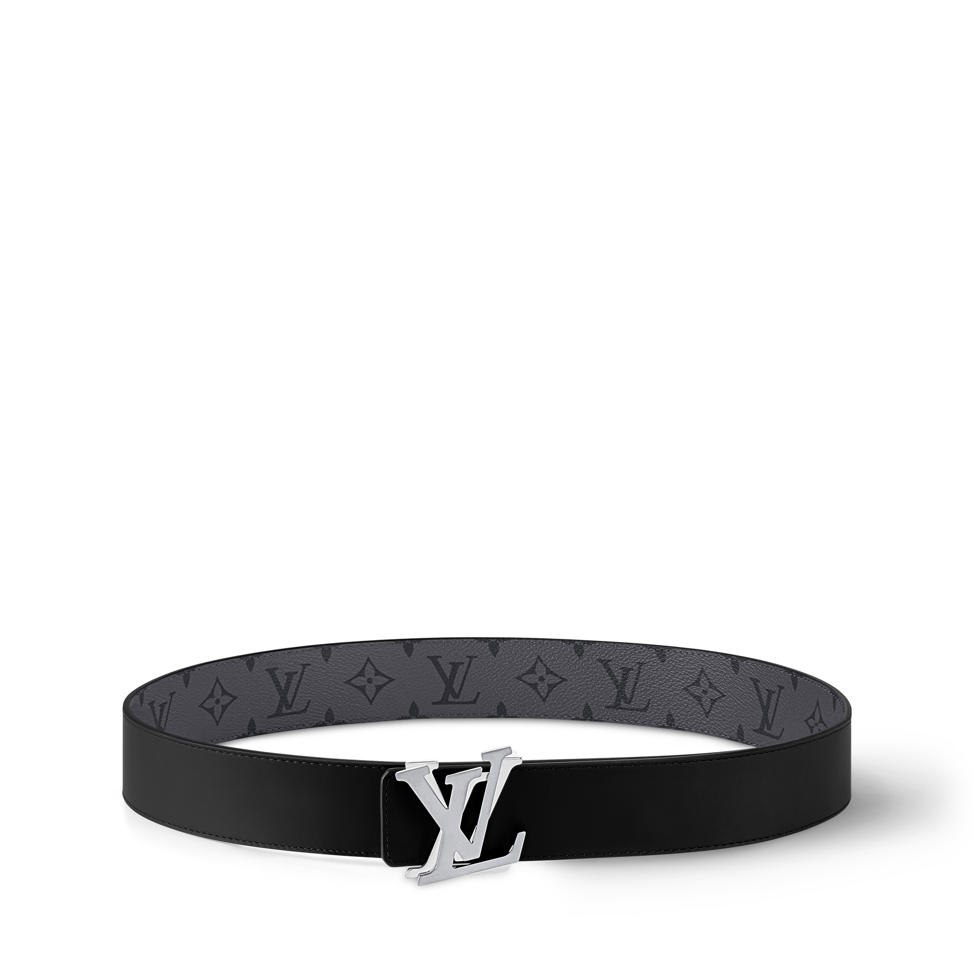 เข็มขัดรุ่น LV Shake ขนาด 40 มม. ใส่ได้ทั้งสองด้าน G66 in ผู้ชาย