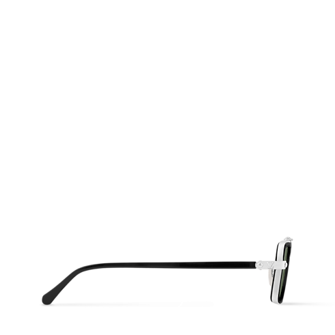 แว่นตากันแดดทรงสี่เหลี่ยมรุ่น LV Signature Duo . in ผู้ชาย's แอคเซสเซอรี่ แว่นตากันแดดสำหรับผู้ชาย collections by Louis Vuitton (การย่อ/ขยายผลิตภัณฑ์)