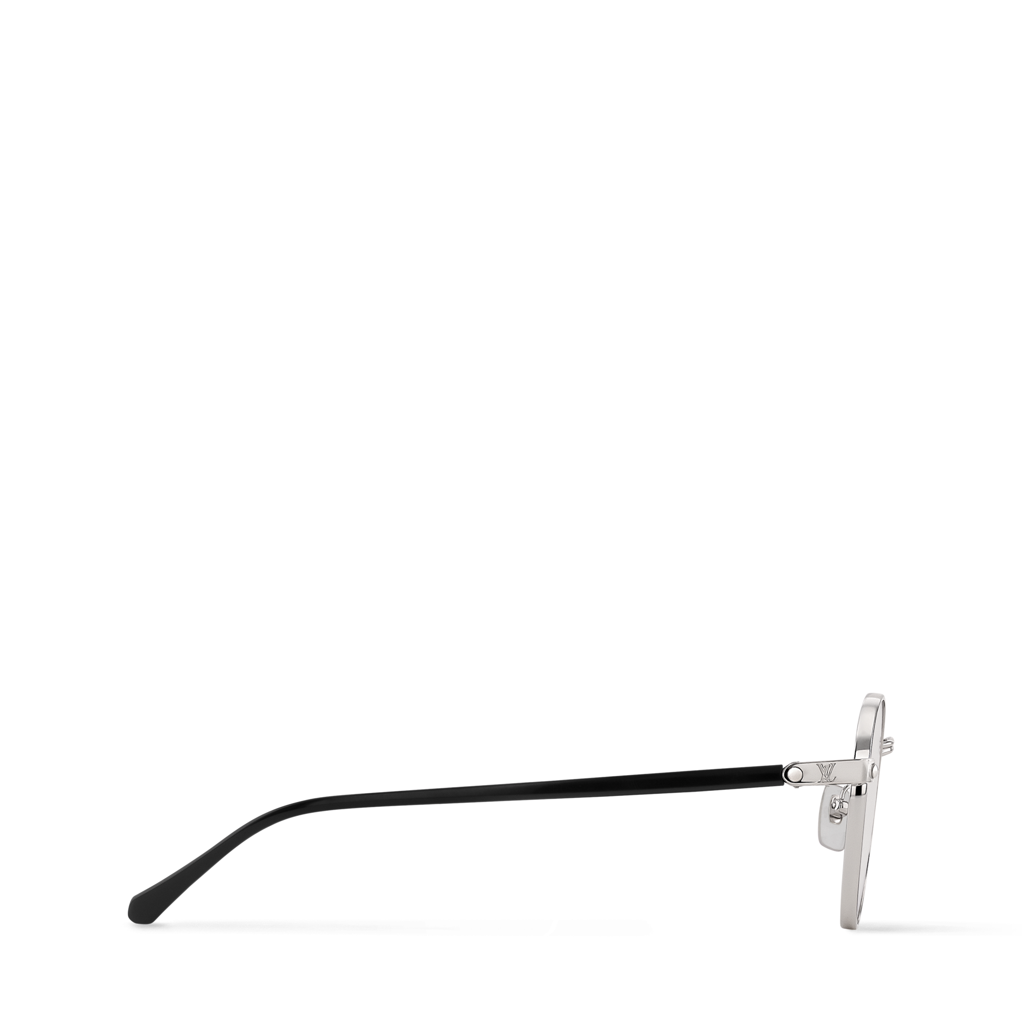 แว่นตากรองแสงสีฟ้าทรงกลมรุ่น LV Signature . in ผู้ชาย