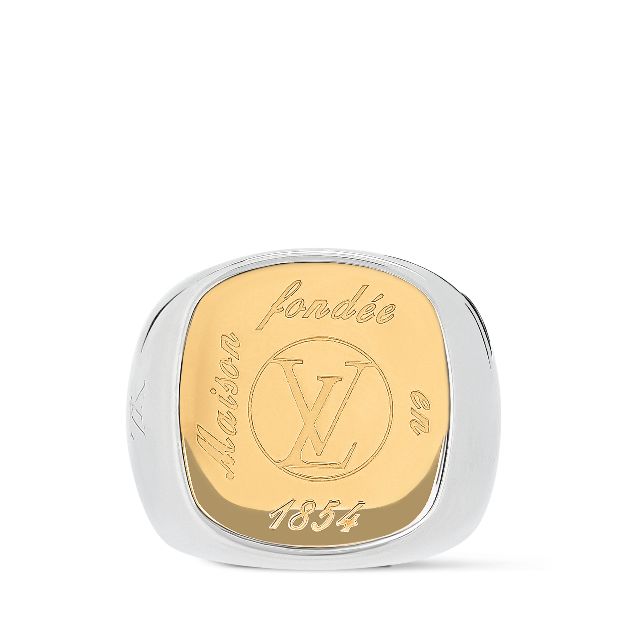 แหวนประทับตรา LV . in ผู้หญิง