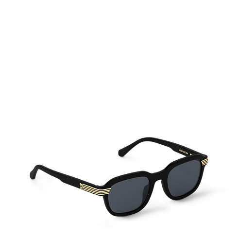 เสื้อเชิ้ตแขนสั้นถักโครเชต์ลายทาง in ผู้ชาย's เสื้อผ้า เสื้อเชิ้ตสำหรับผู้ชาย collections by Louis Vuitton