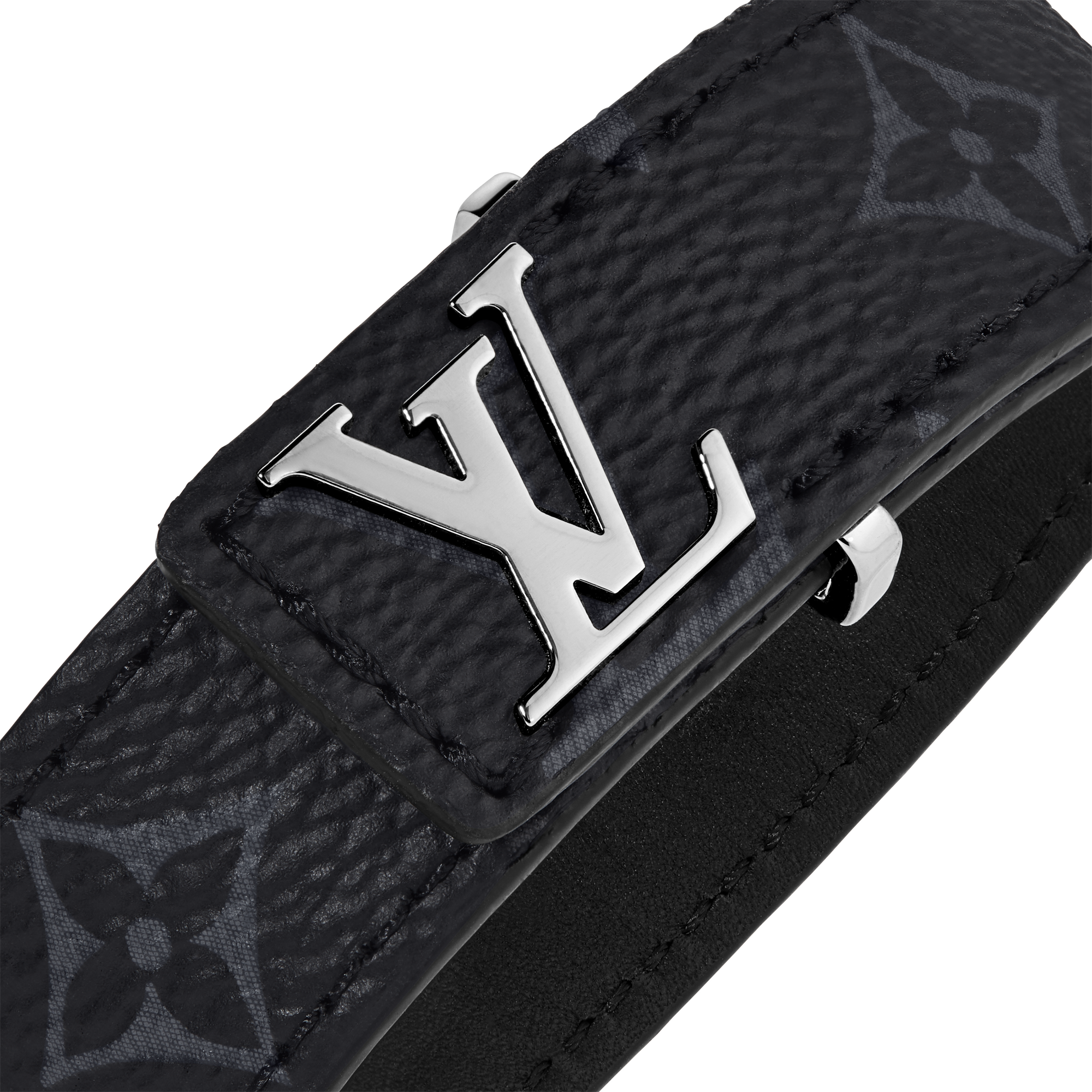 กำไลข้อมือ LV Slim  Monogram Eclipse in ผู้ชาย