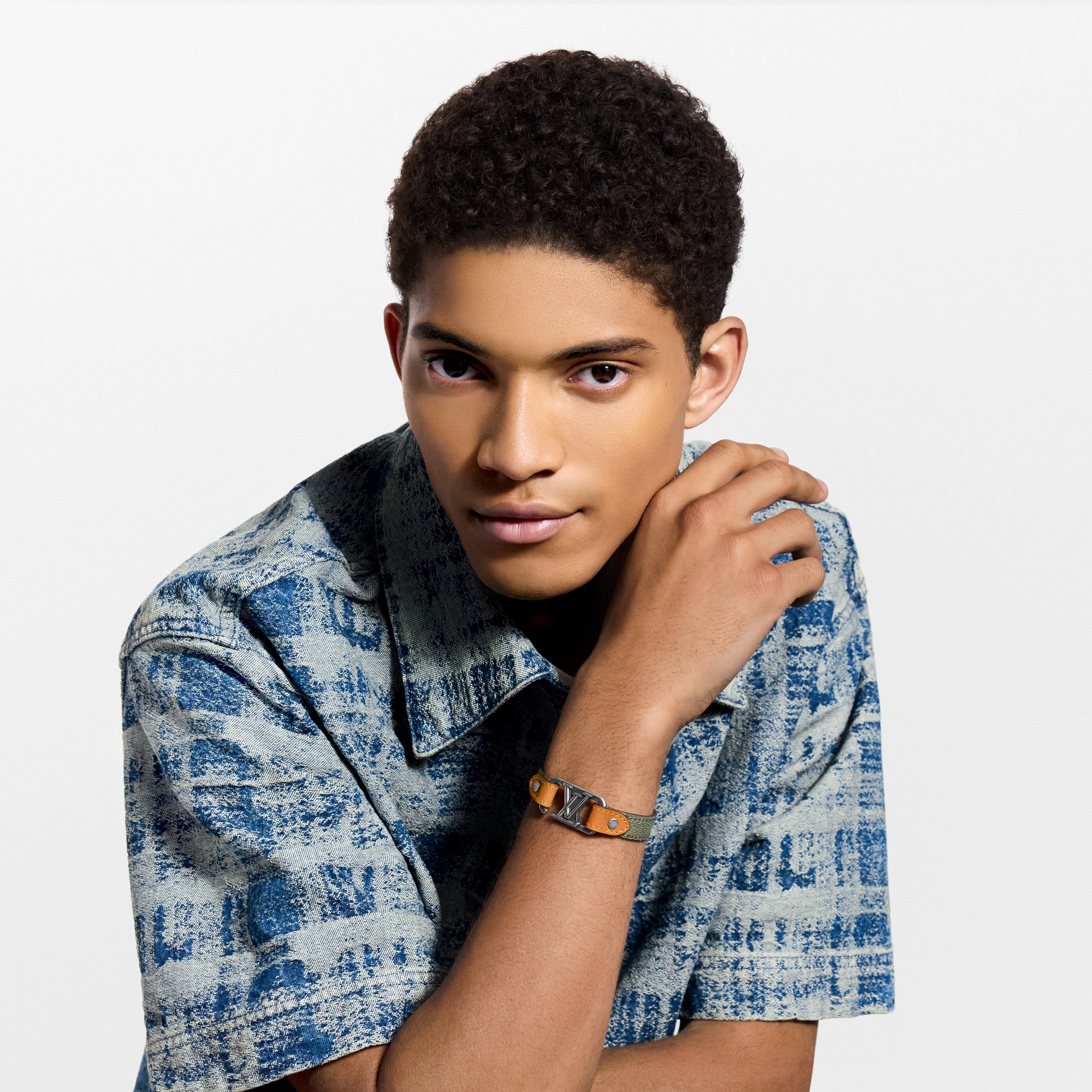 LV Slim Dimension Monogram Surplus Bracelet
  in ผู้ชาย