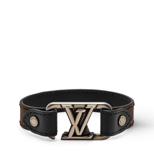 กำไลข้อมือ LV Slim Dimension ใส่ได้สองด้าน in ผู้ชาย's แฟชั่นจิวเวลรี่ กำไลและสร้อยข้อมือ collections by Louis Vuitton (การย่อ/ขยายผลิตภัณฑ์)