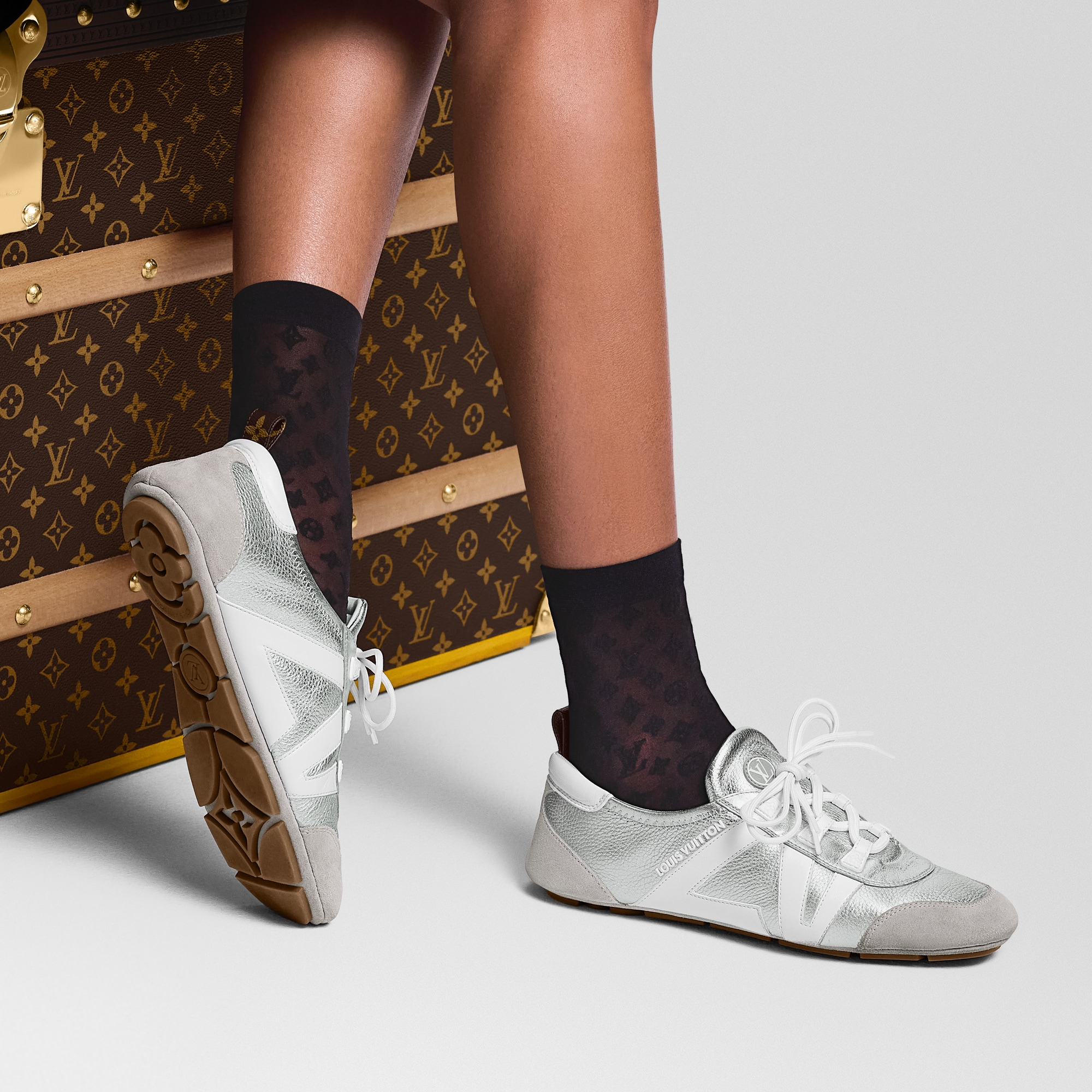 รองเท้ารุ่น LV Sneakerina  in ผู้หญิง