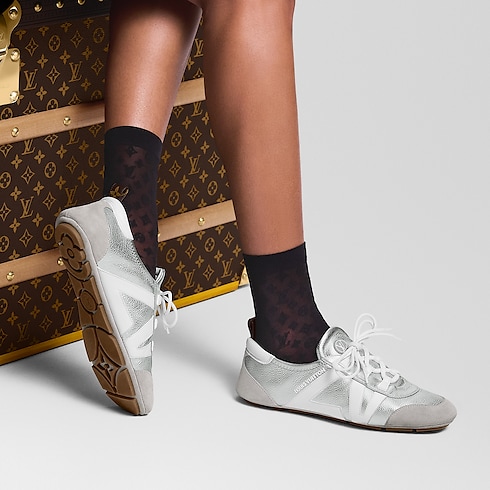 รองเท้ารุ่น LV Sneakerina in ผู้หญิง's รองเท้า รองเท้าผ้าใบสำหรับผู้หญิง collections by Louis Vuitton (การย่อ/ขยายผลิตภัณฑ์)