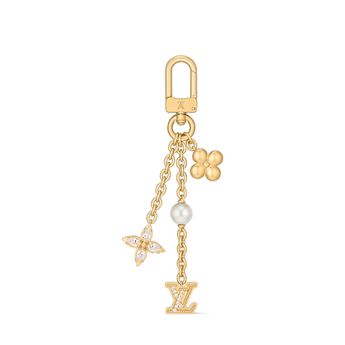 ชาร์มห้อยกระเป๋ารุ่น LV Sparkling Pearls . in ผู้หญิง's แอคเซสเซอรี่ พวงกุญแจสำหรับผู้หญิง collections by Louis Vuitton (การย่อ/ขยายผลิตภัณฑ์)