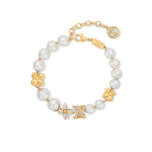 กำไลข้อมือ LV Sparkling Pearls . in ผู้หญิง's แฟชั่นจิวเวลรี่ เครื่องประดับสำหรับผู้หญิง collections by Louis Vuitton (การย่อ/ขยายผลิตภัณฑ์)