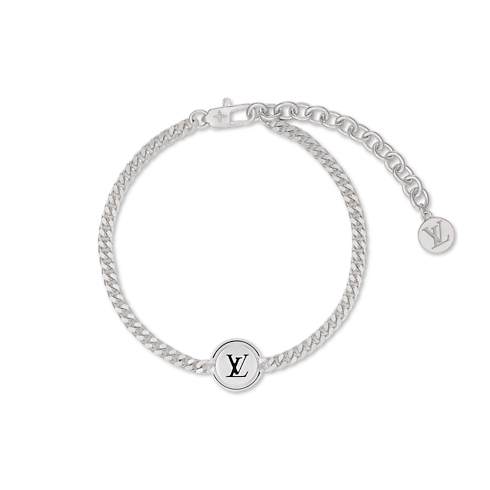 สร้อยข้อมือ LV Spike Medal . in ผู้ชาย's ผลิตภัณฑ์ใหม่ } collections by Louis Vuitton (การย่อ/ขยายผลิตภัณฑ์)