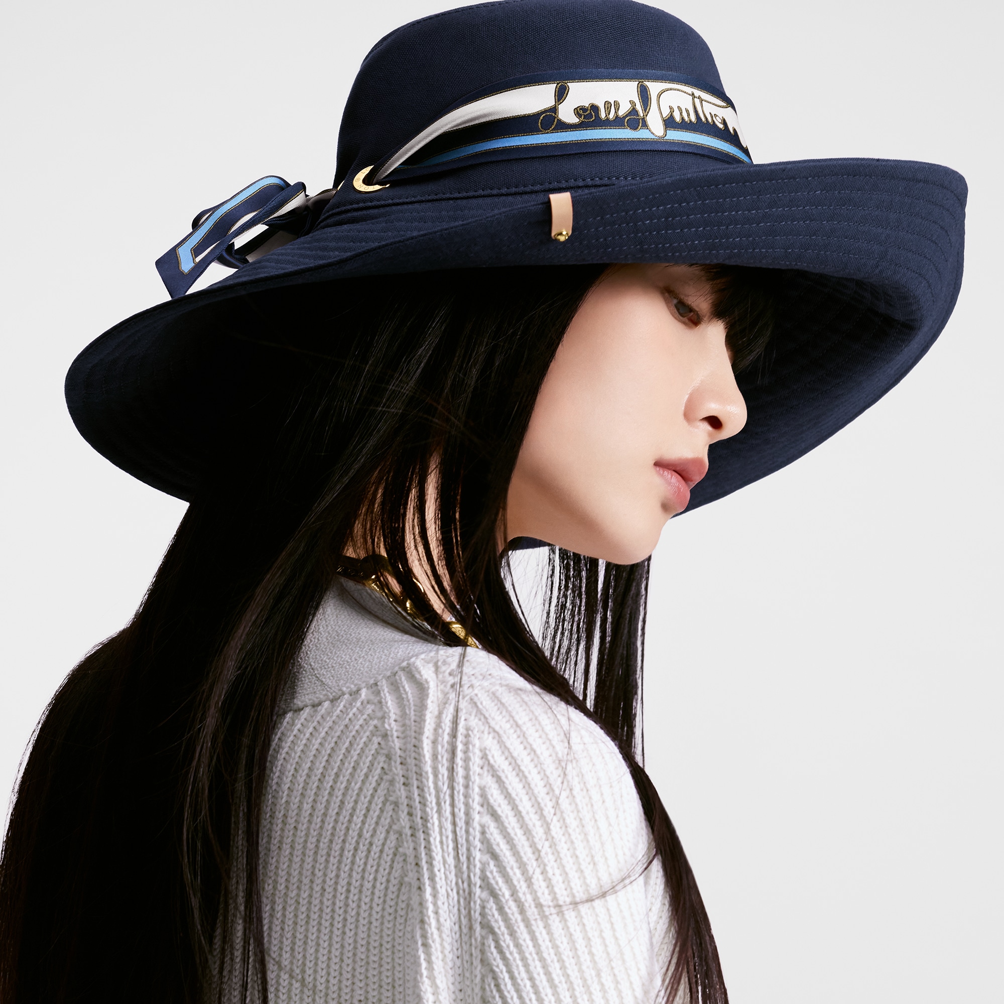 หมวกรุ่น LV Stripes . in ผู้หญิง