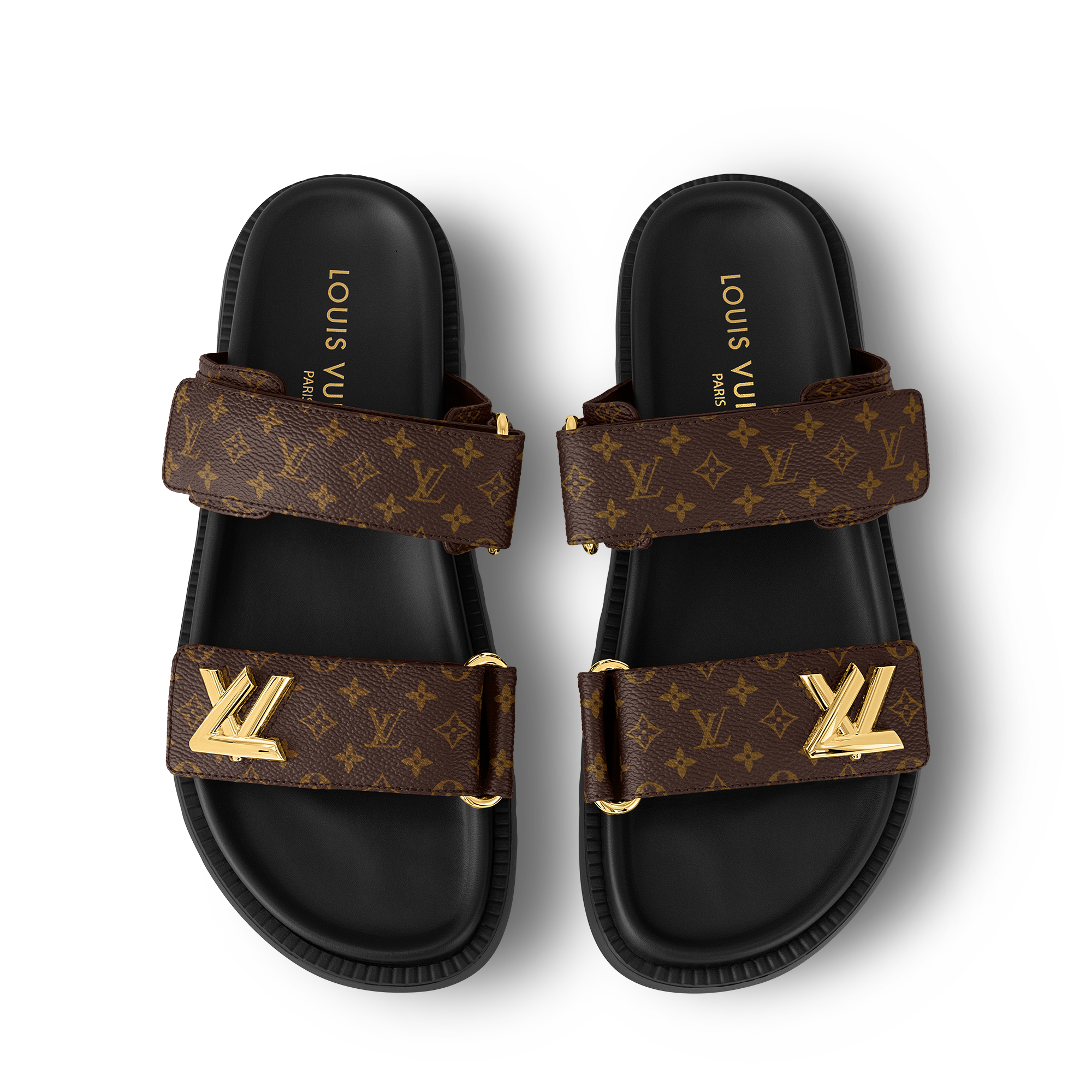 รองเท้าสวมเปิดส้นแบนรุ่น LV Sunset Comfort  in ผู้หญิง