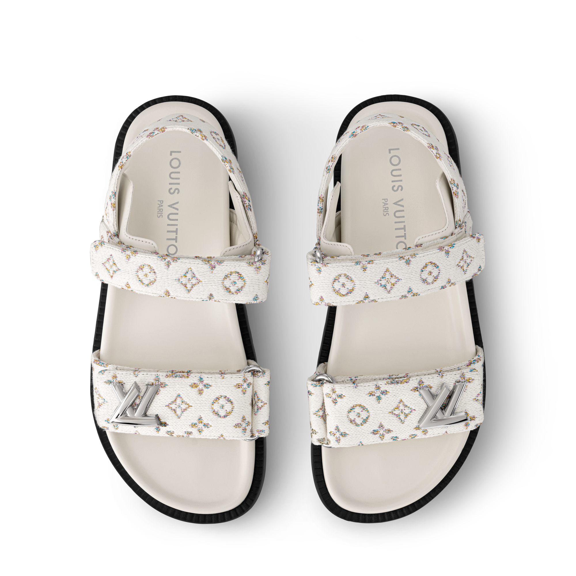 รองเท้าแซนเดิลส้นแบนรุ่น LV Sunset Comfort  in ผู้หญิง