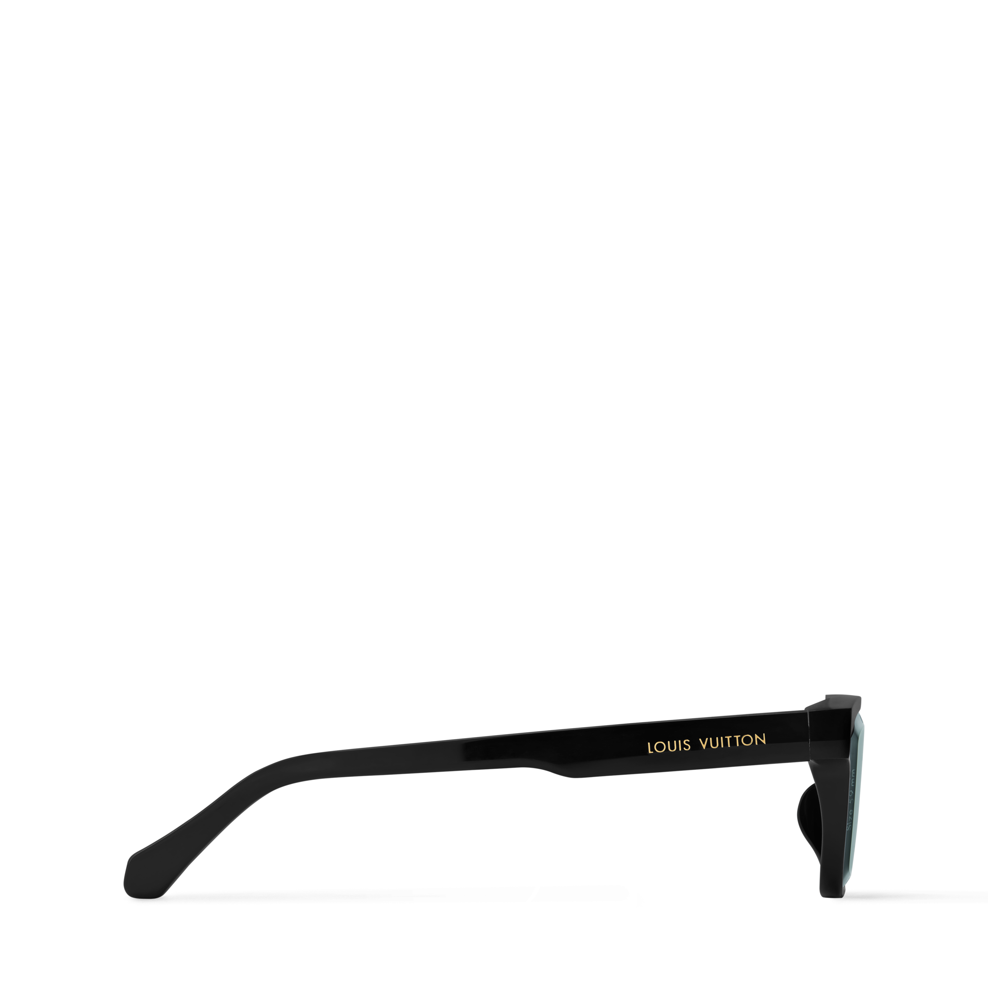 แว่นตากันแดดทรงสี่เหลี่ยมกรอบแคบรุ่น LV Super Vision Daily . in ผู้ชาย